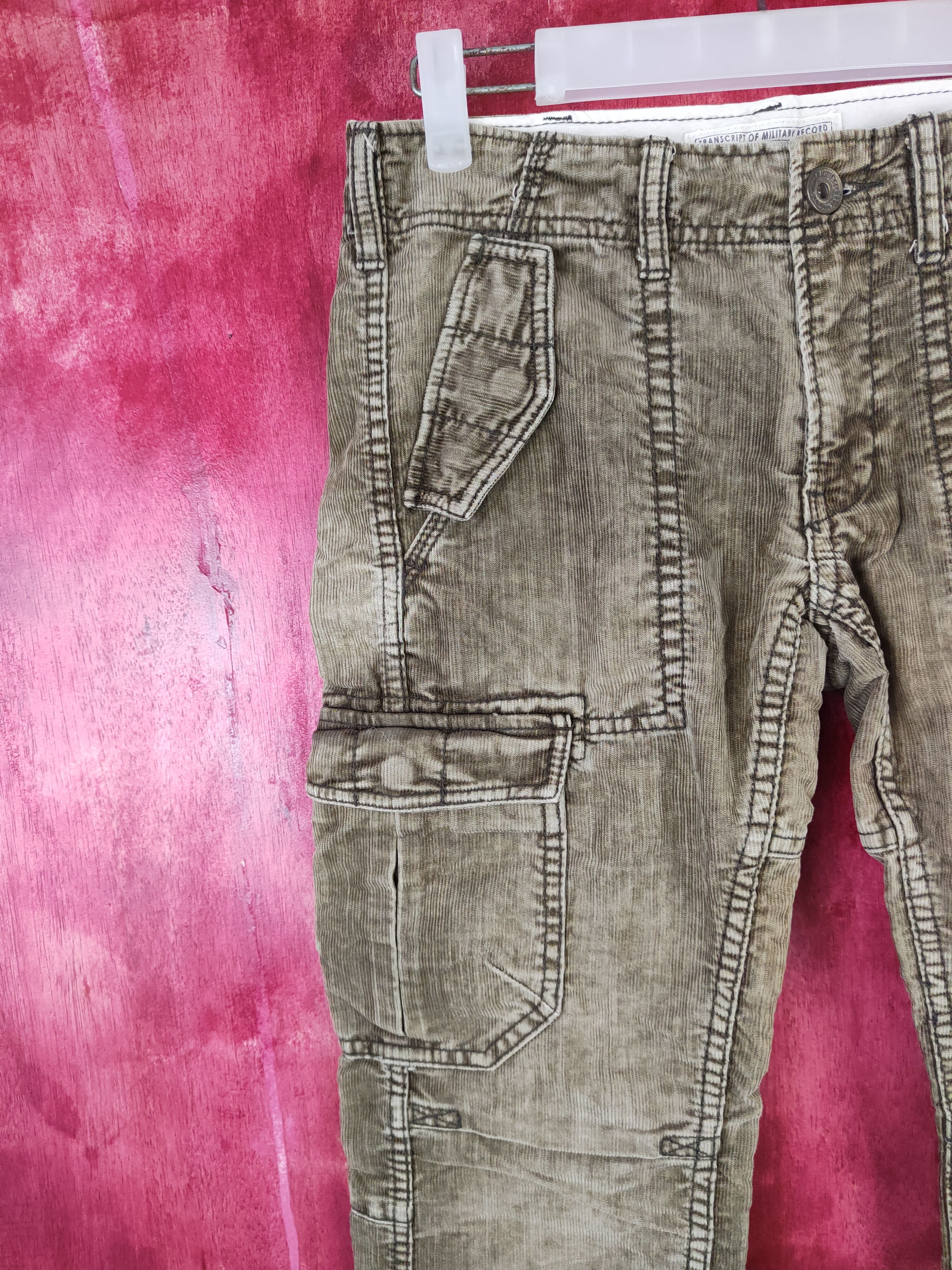 Grailed Back Number Brown Multi Pocket Tactical Cargo Pants #5296 Size US 28 / EU 44 - 3 Thumbnail