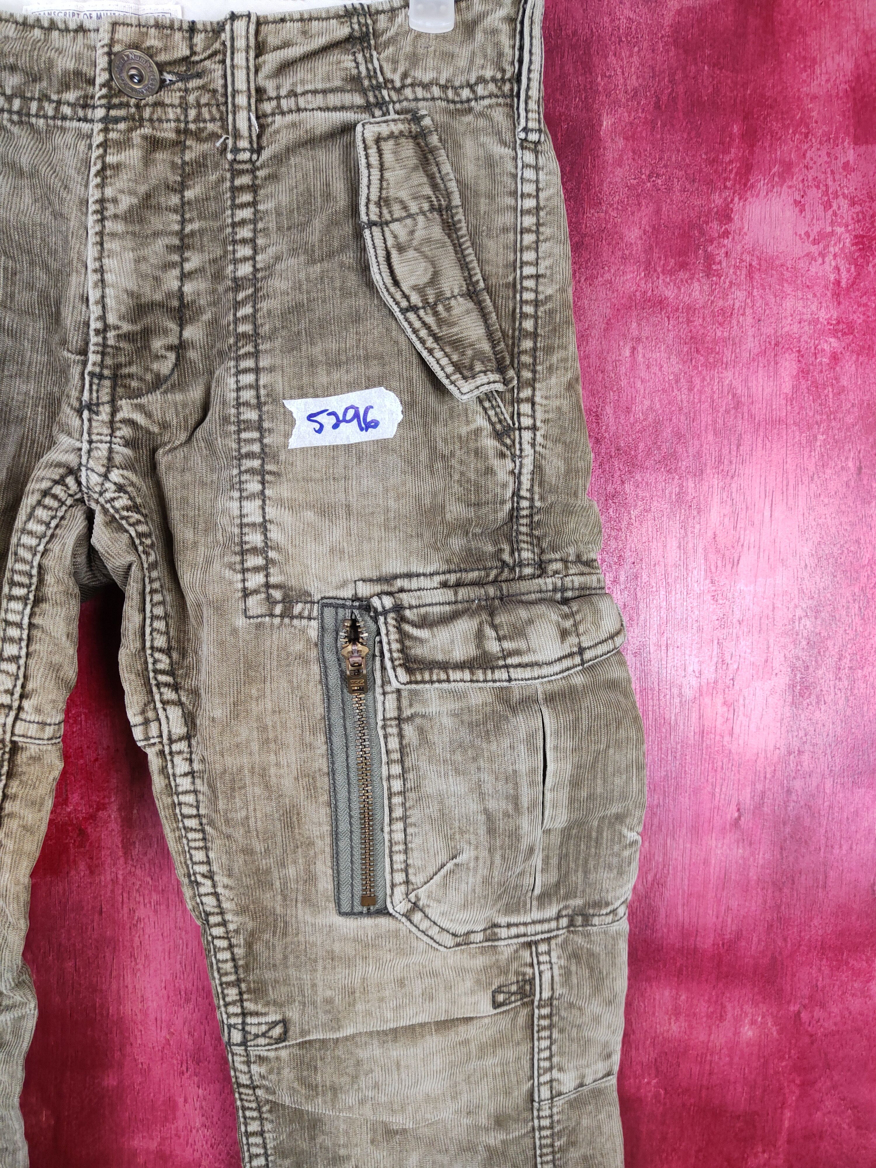 Grailed Back Number Brown Multi Pocket Tactical Cargo Pants #5296 Size US 28 / EU 44 - 5 Thumbnail