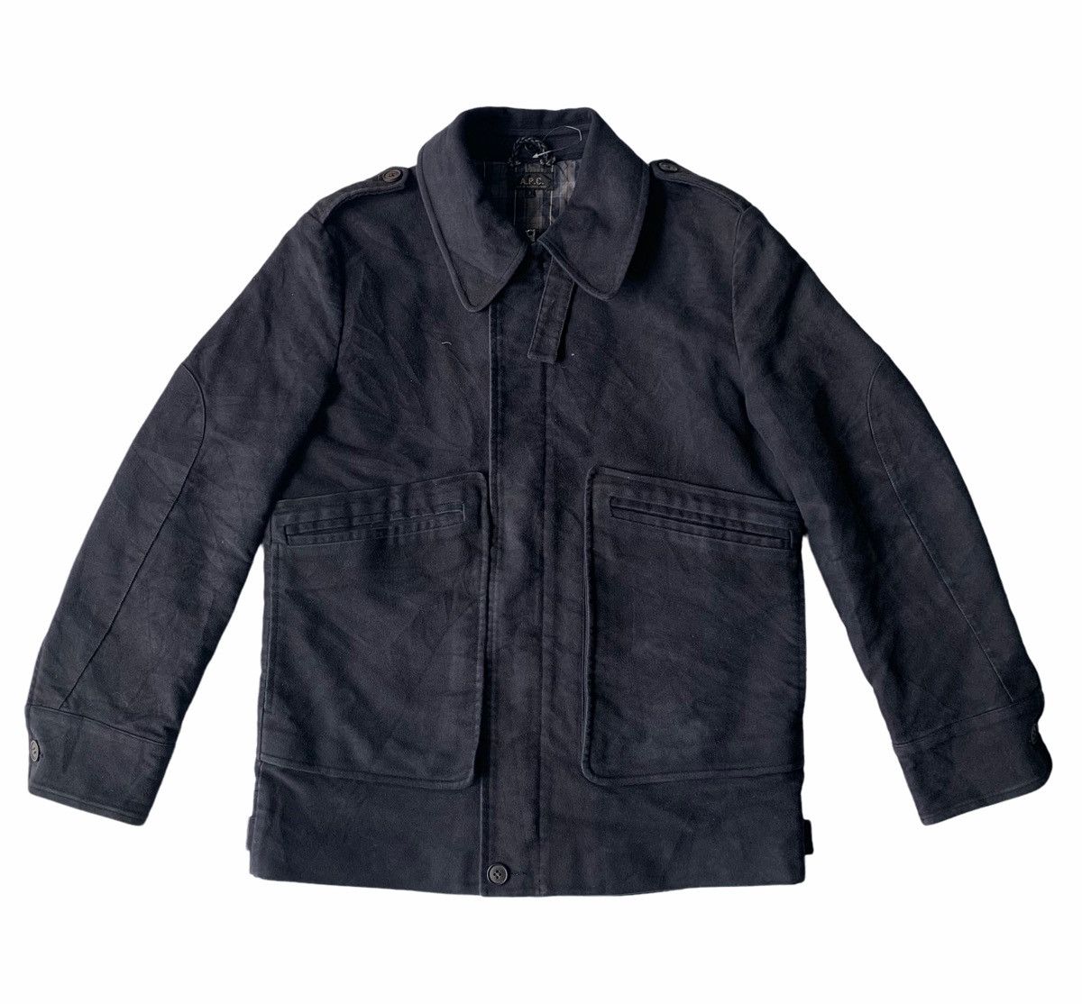 A.P.C. A.P.C Rue De Fleurus Paris Jacket Biker jacket menswear Size US M / EU 48-50 / 2 - 1 Thumbnail