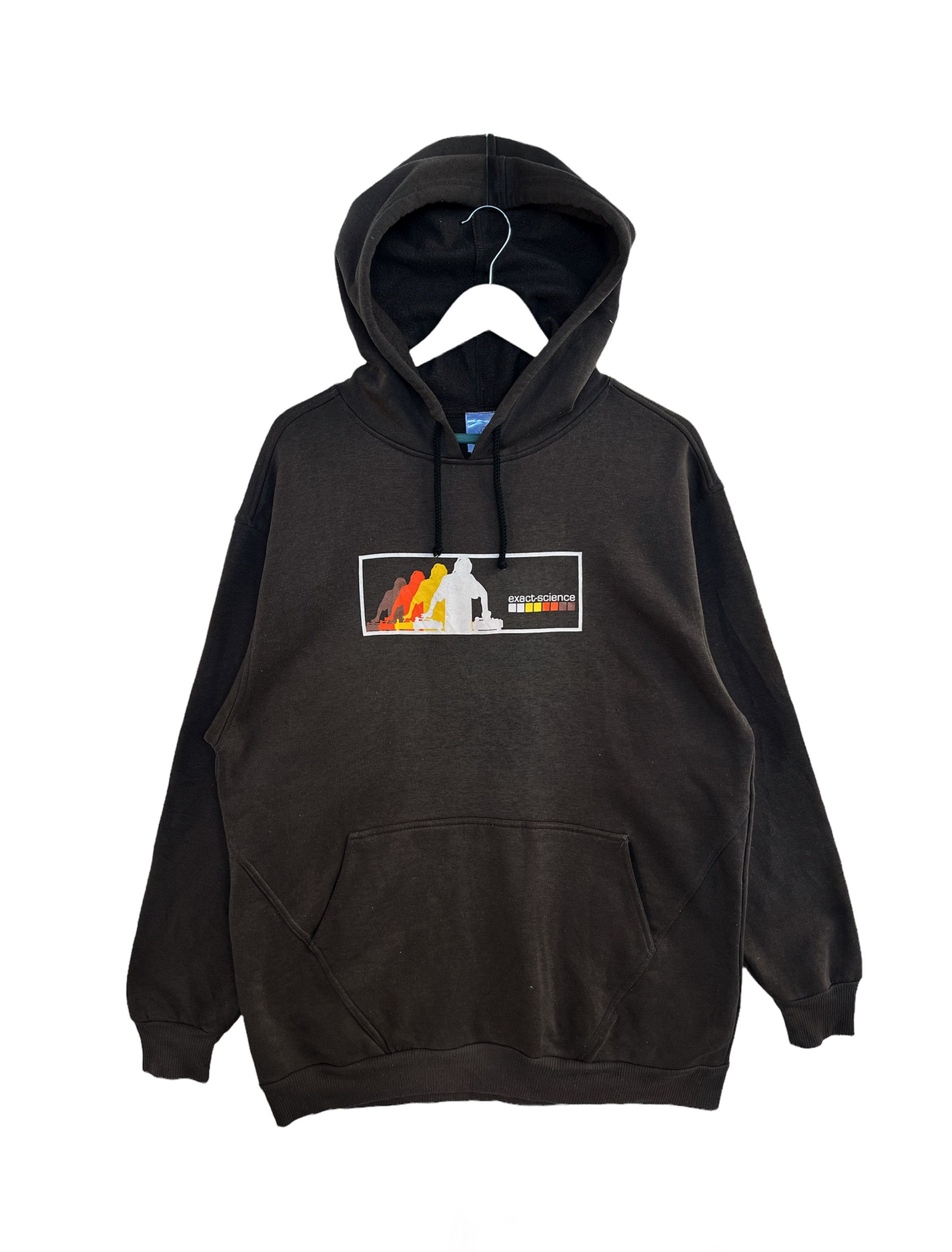 image of Delta x Vintage 90's Exact-Science Hoodie in Brown, Men's (Size XL)