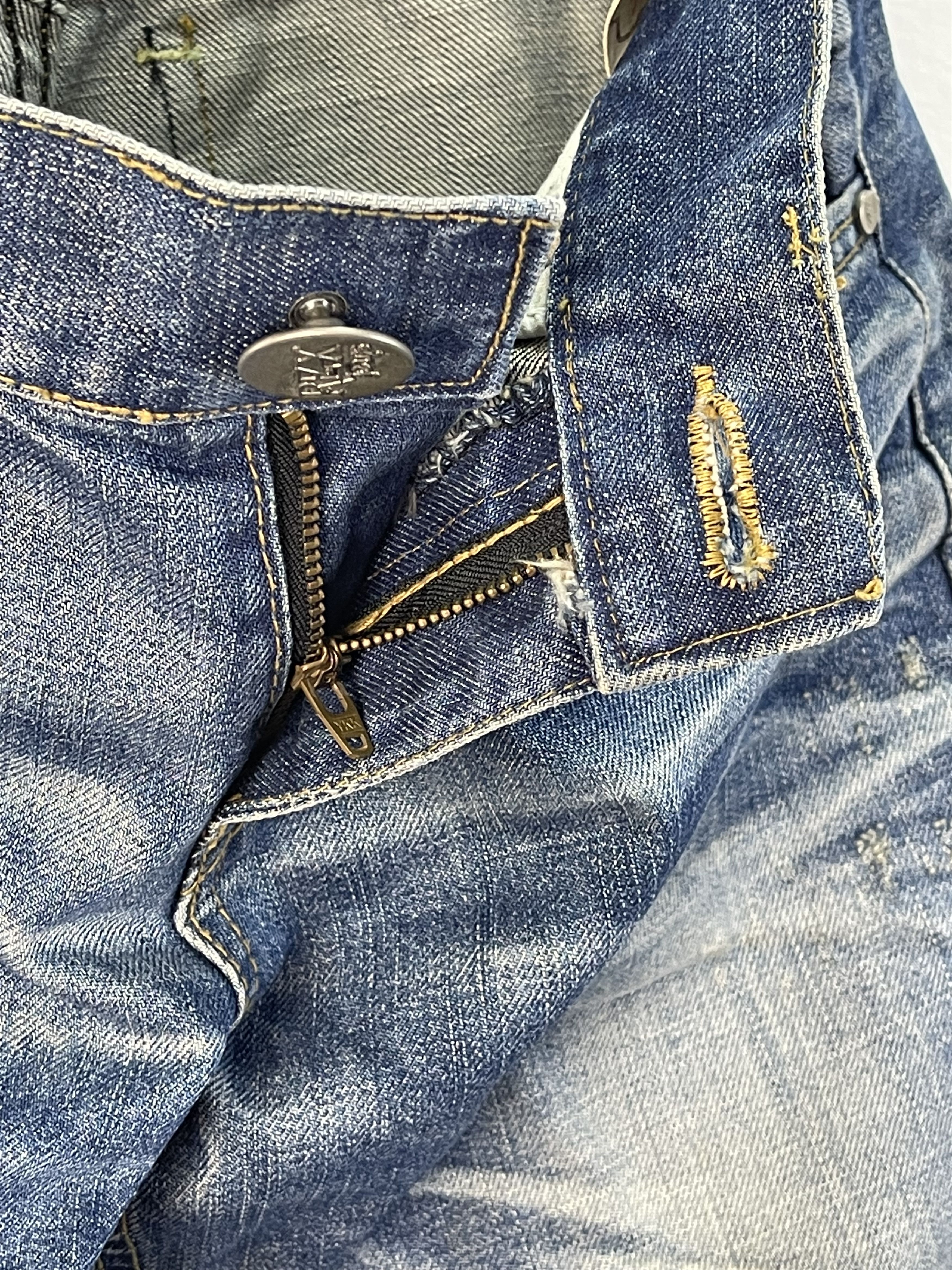 Japanese Brand × Vintage Vintage Denim Of Rex&Girl Marine Club Patches Size US 30 / EU 46 - 9 Thumbnail