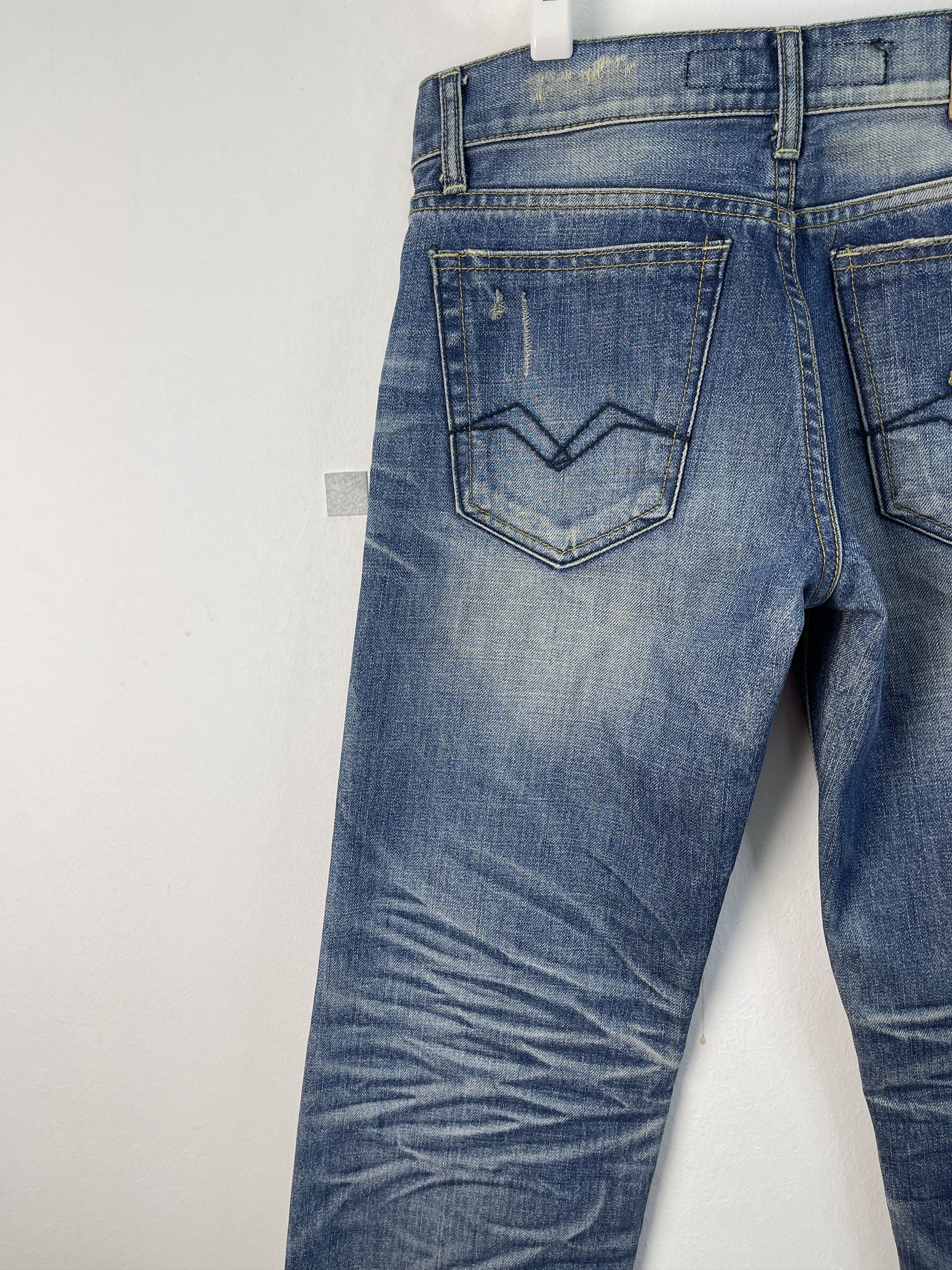Japanese Brand × Vintage Vintage Denim Of Rex&Girl Marine Club Patches Size US 30 / EU 46 - 6 Thumbnail