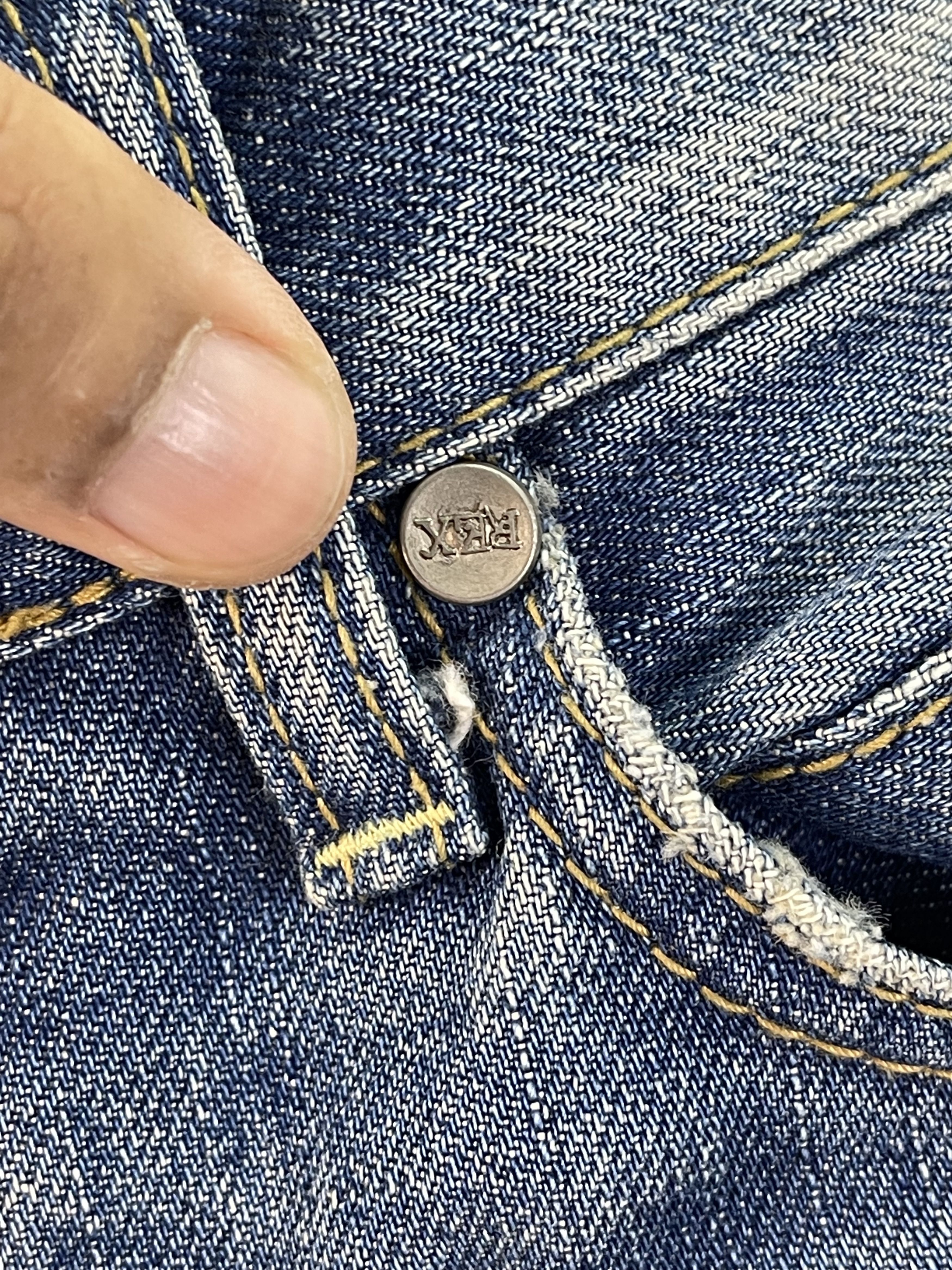 Japanese Brand × Vintage Vintage Denim Of Rex&Girl Marine Club Patches Size US 30 / EU 46 - 8 Thumbnail