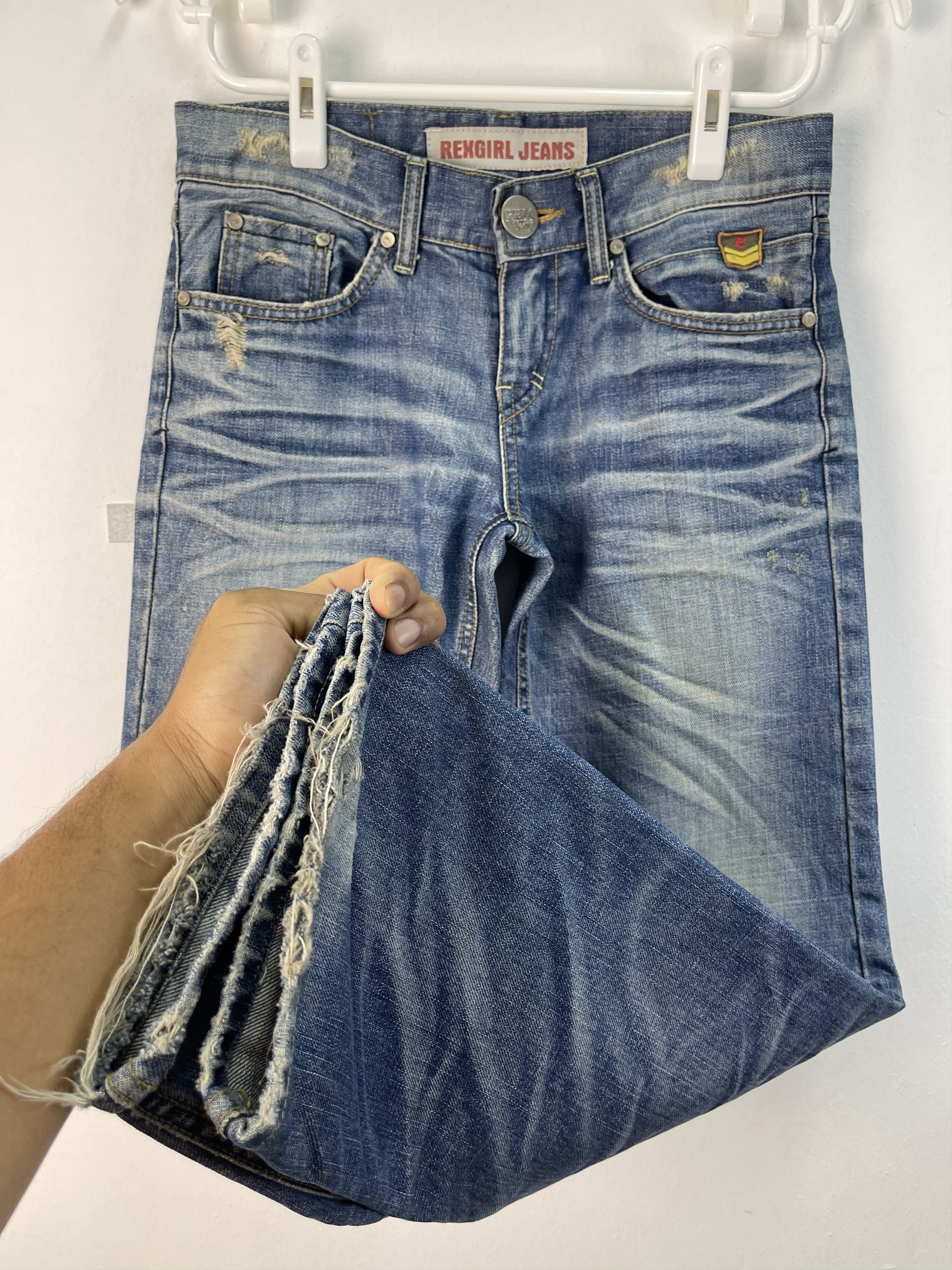Japanese Brand × Vintage Vintage Denim Of Rex&Girl Marine Club Patches Size US 30 / EU 46 - 14 Thumbnail