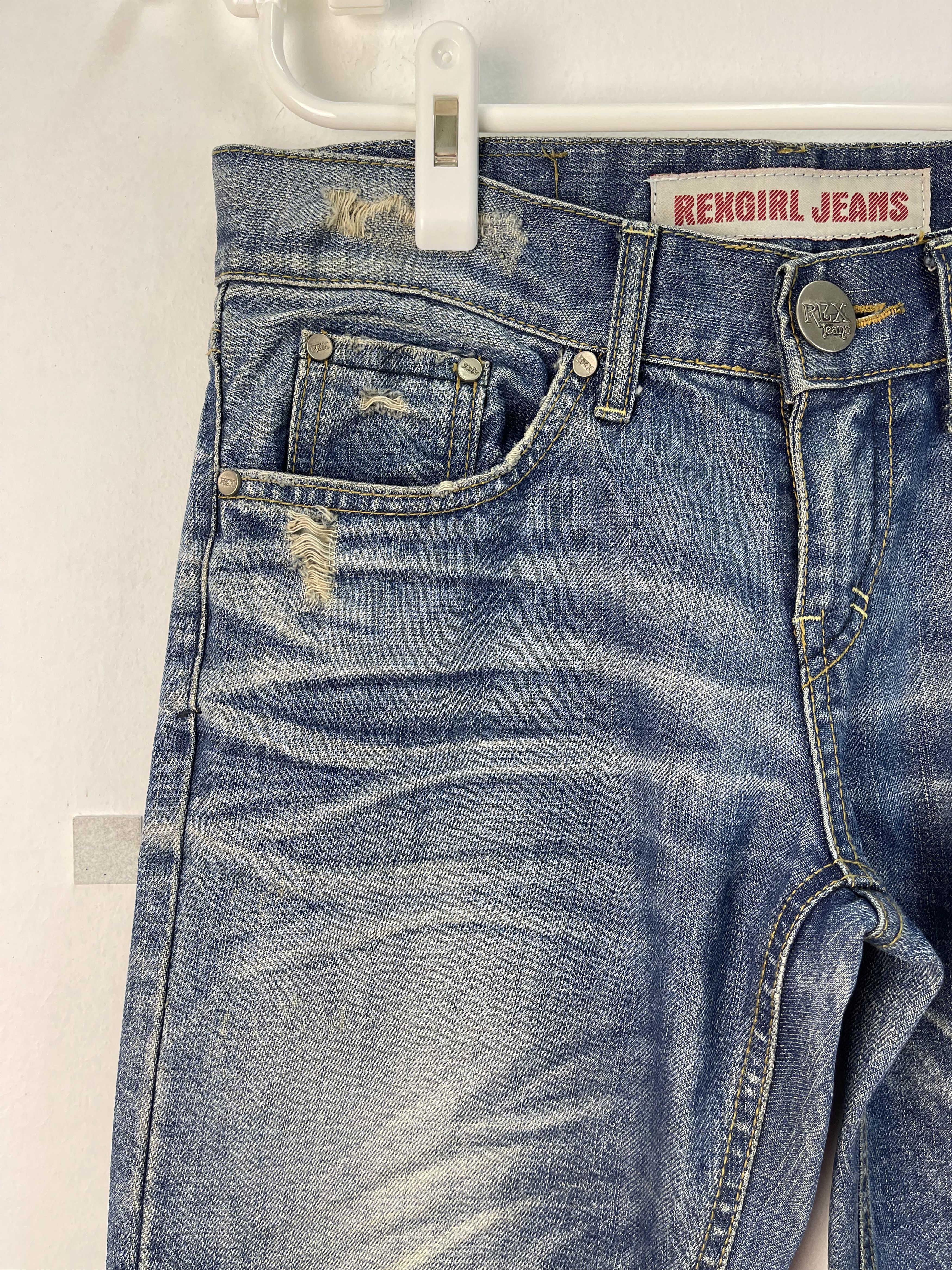 Japanese Brand × Vintage Vintage Denim Of Rex&Girl Marine Club Patches Size US 30 / EU 46 - 17 Thumbnail