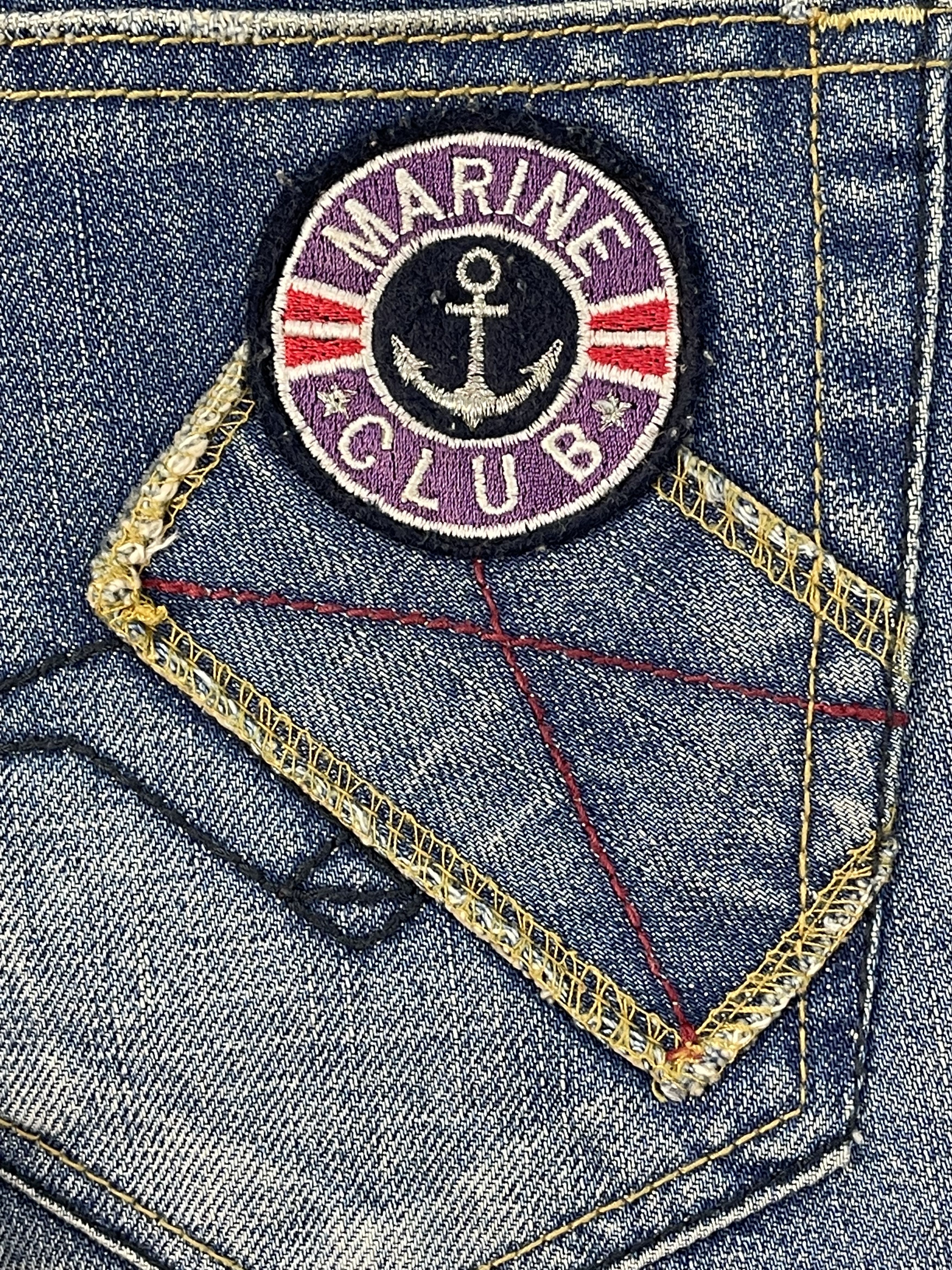 Japanese Brand × Vintage Vintage Denim Of Rex&Girl Marine Club Patches Size US 30 / EU 46 - 3 Thumbnail