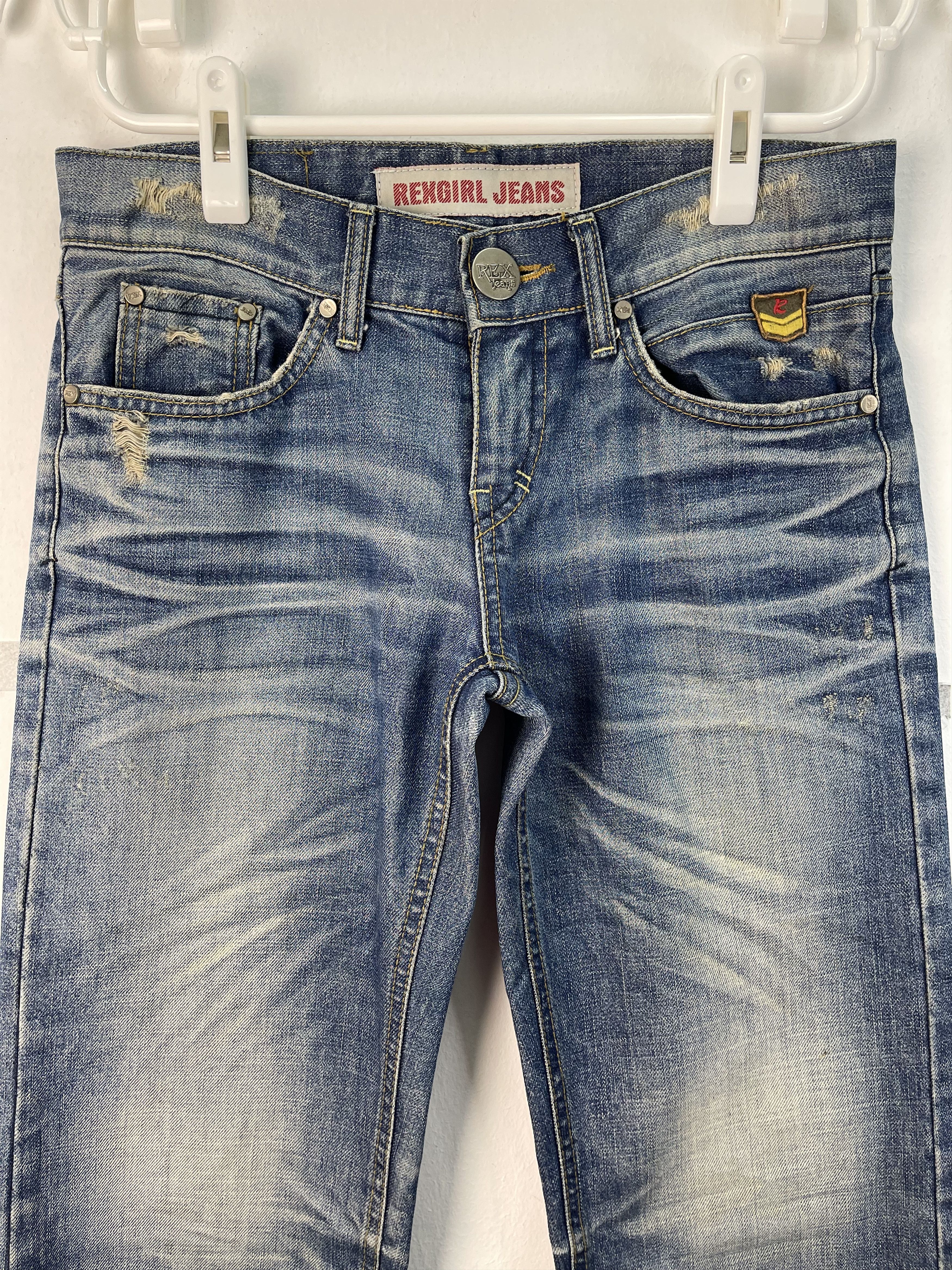 Japanese Brand × Vintage Vintage Denim Of Rex&Girl Marine Club Patches Size US 30 / EU 46 - 19 Thumbnail