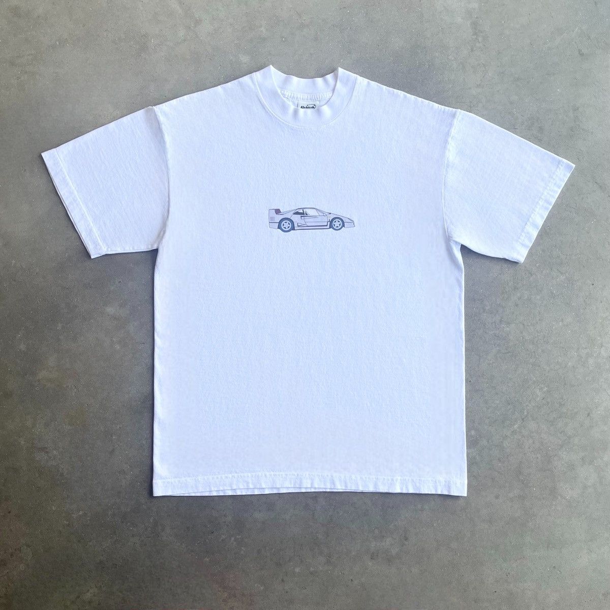 Other × Vintage Elektrik ‘F40’ White Vintage Graphic Car Tee Size US S / EU 44-46 / 1 - 2 Thumbnail