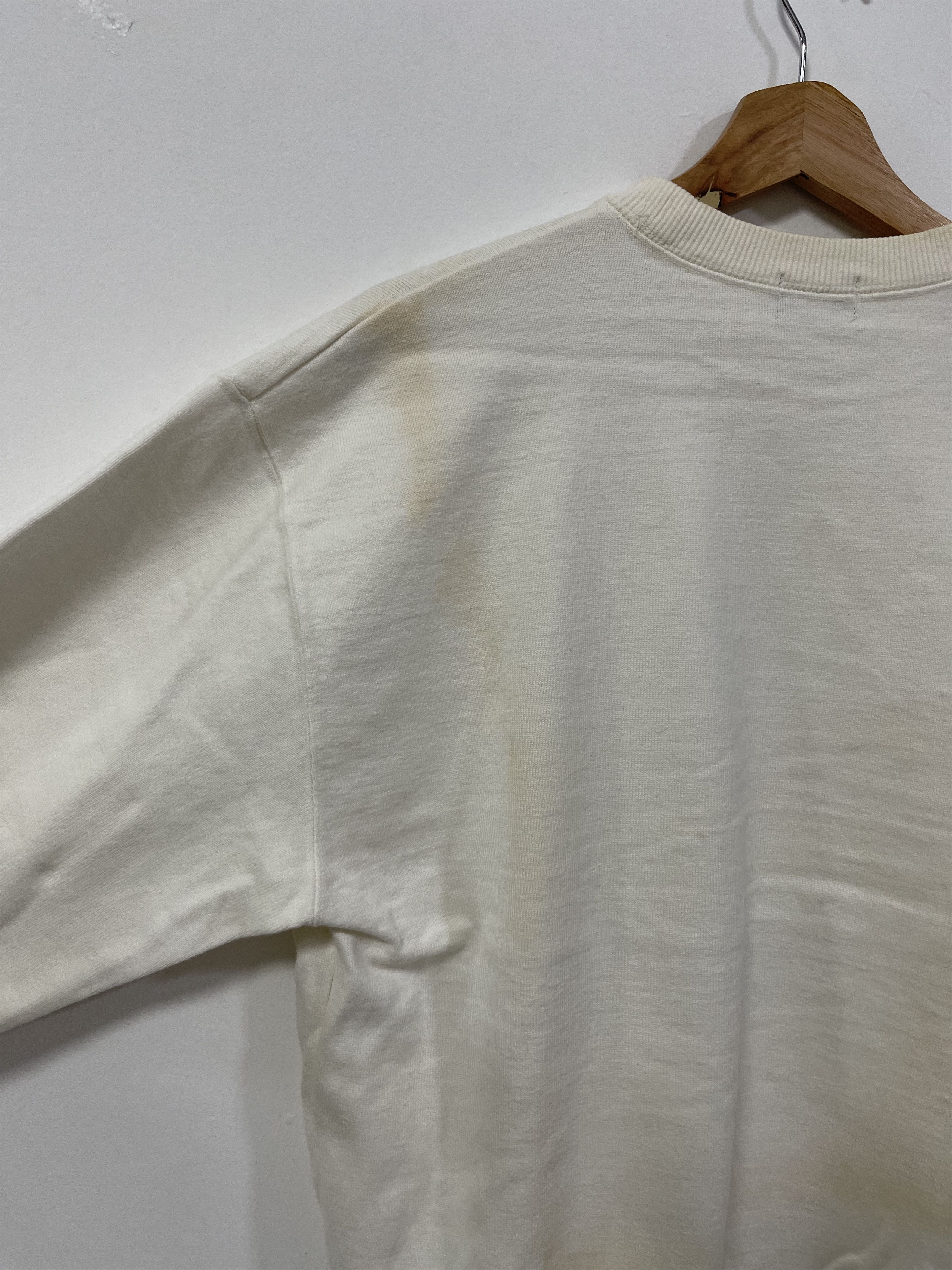 Japanese Brand × Vintage Japanese Pearly Gates Graphic Sweatshirt Distressed Stain Size US M / EU 48-50 / 2 - 6 Thumbnail