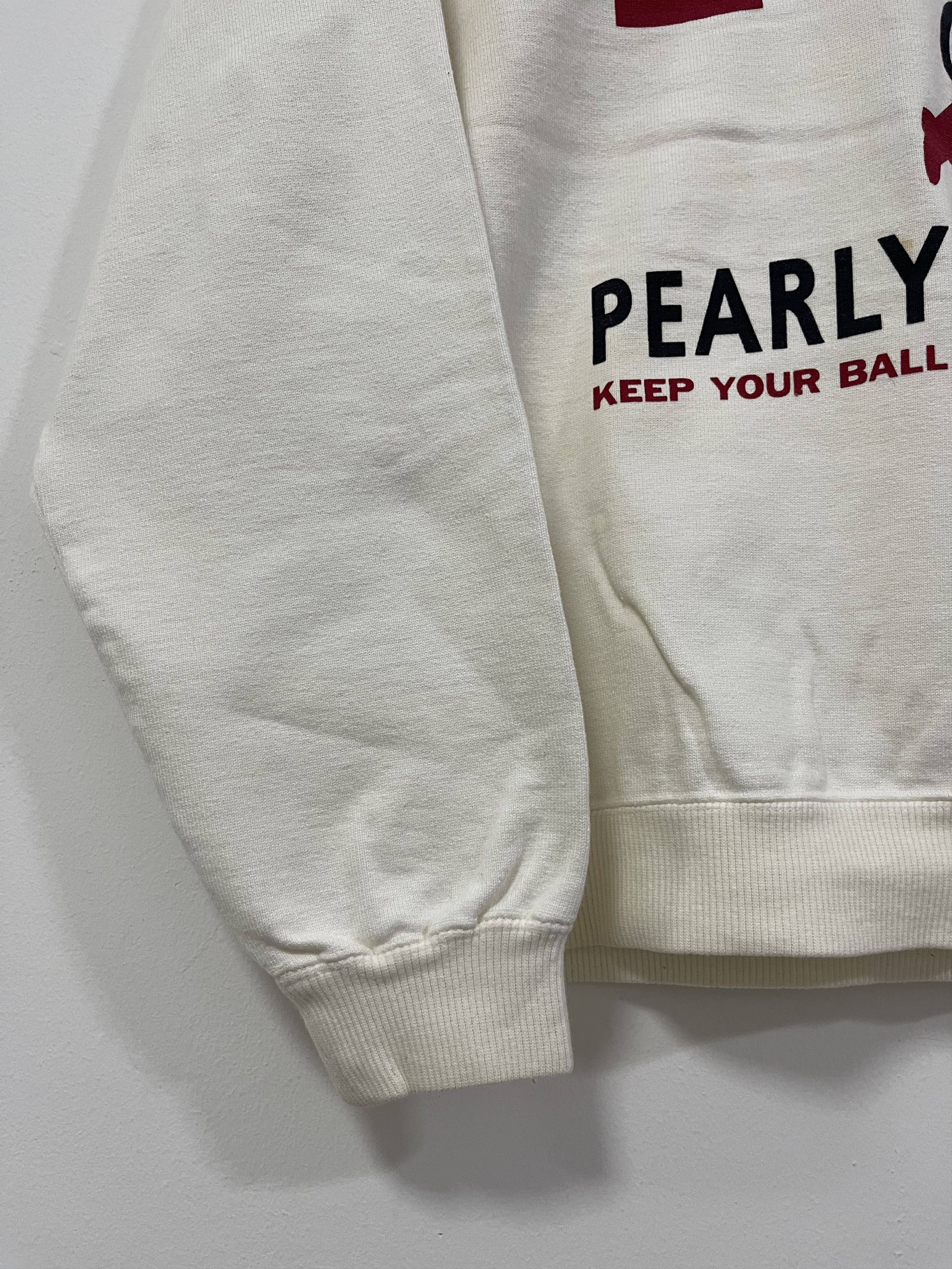 Japanese Brand × Vintage Japanese Pearly Gates Graphic Sweatshirt Distressed Stain Size US M / EU 48-50 / 2 - 4 Thumbnail