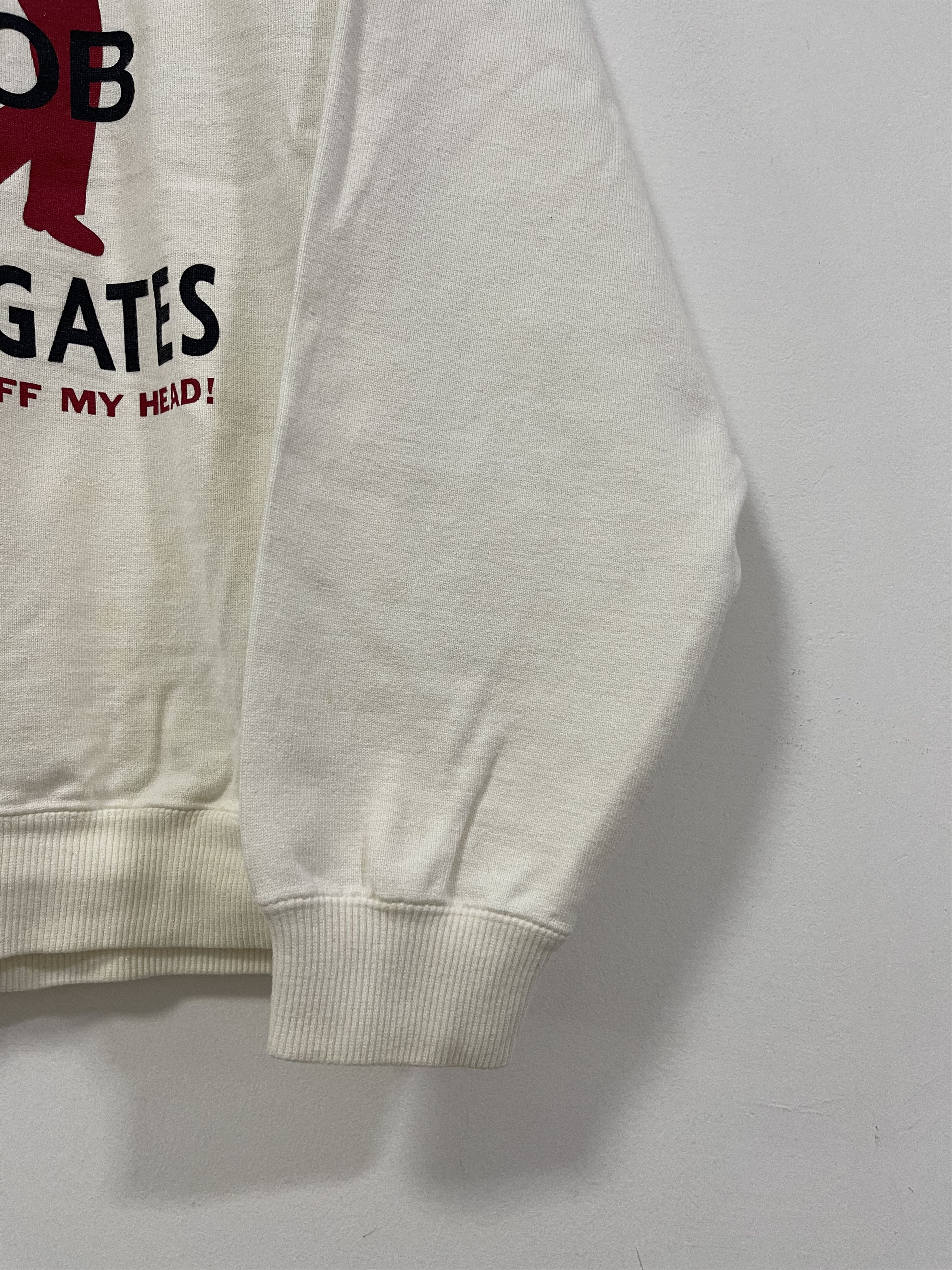 Japanese Brand × Vintage Japanese Pearly Gates Graphic Sweatshirt Distressed Stain Size US M / EU 48-50 / 2 - 3 Thumbnail