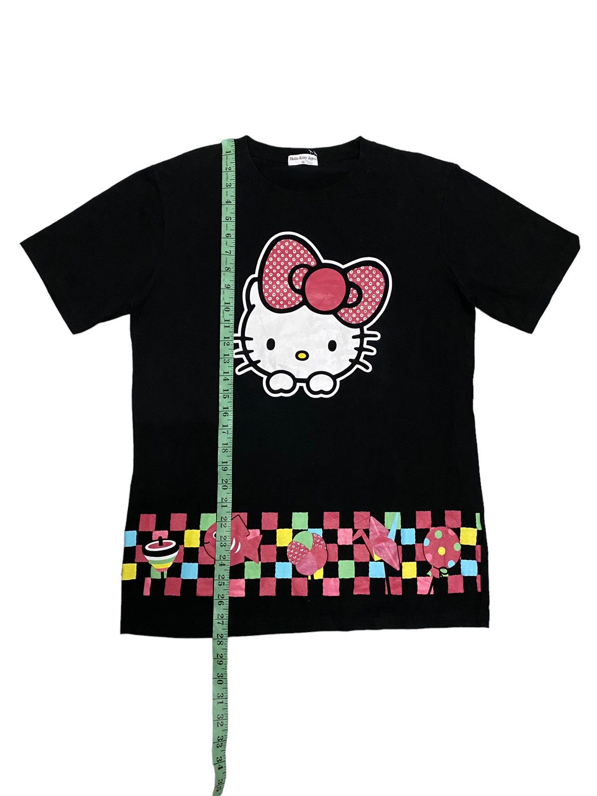 Anime × Cartoon Network × Japanese Brand Offer‼️Hello Kitty Japan Sanrio Anima Black Tee Size US M / EU 48-50 / 2 - 8 Thumbnail