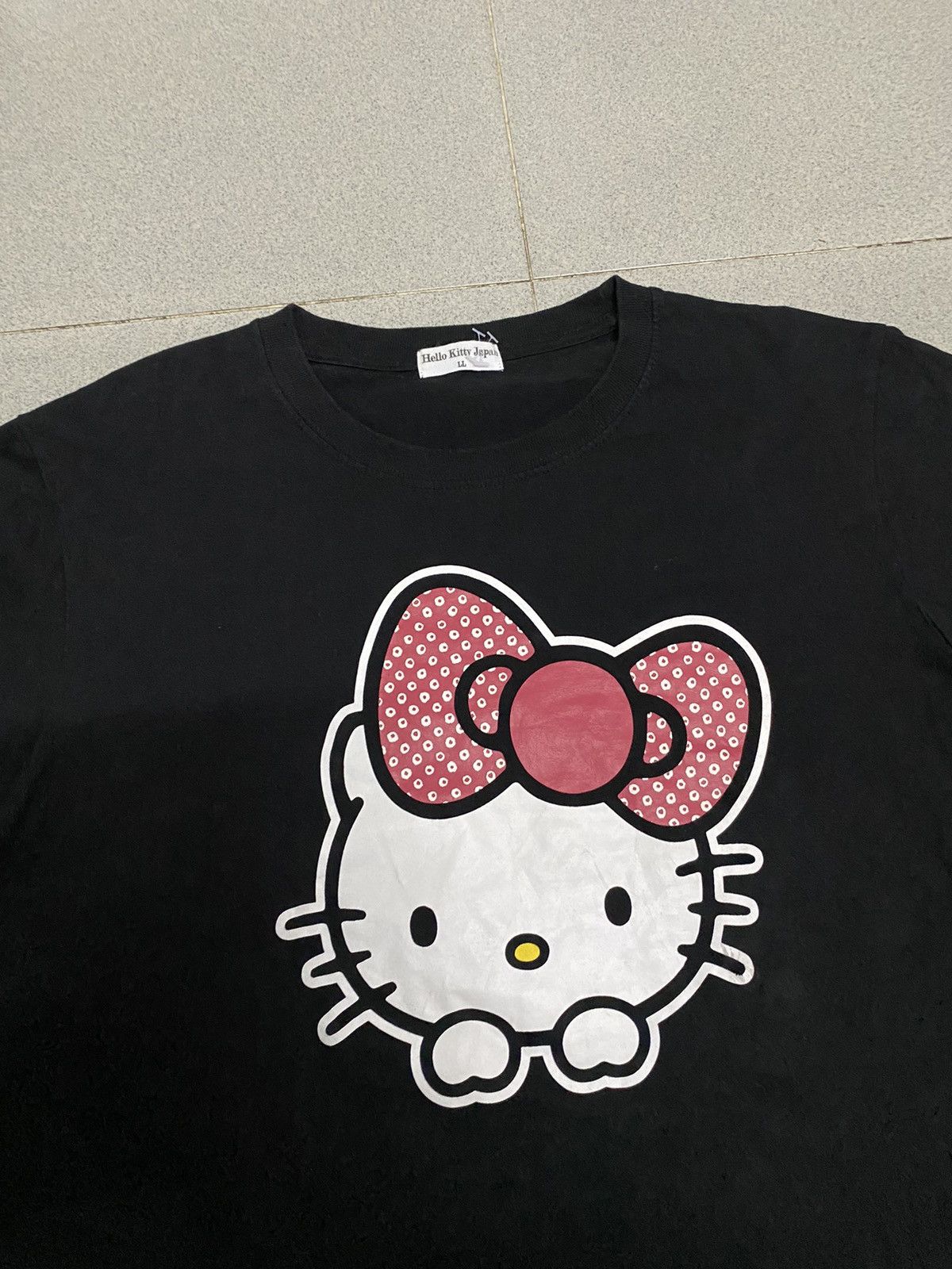 Anime × Cartoon Network × Japanese Brand Offer‼️Hello Kitty Japan Sanrio Anima Black Tee Size US M / EU 48-50 / 2 - 3 Thumbnail