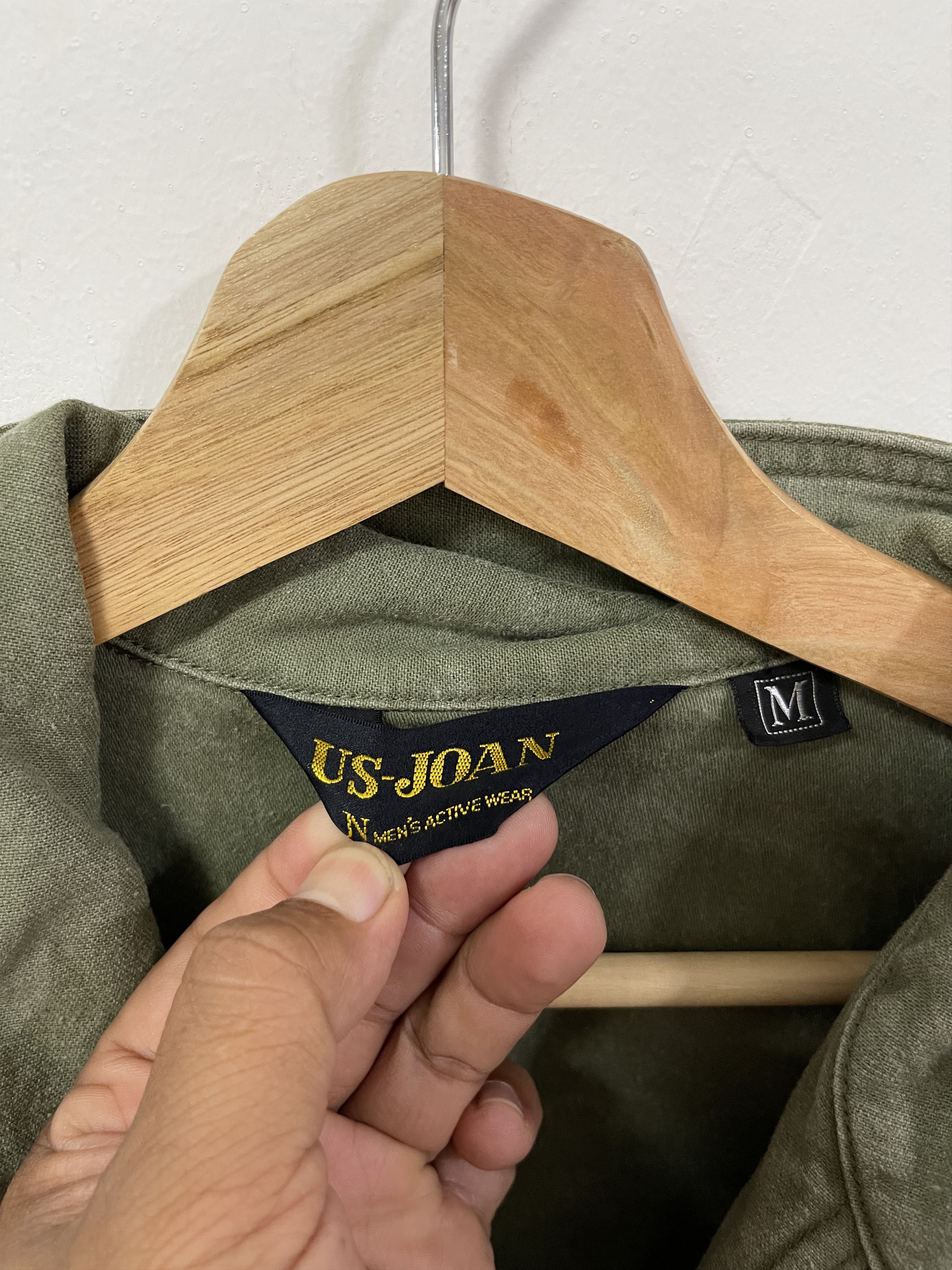 Japanese Brand × Vintage Vintage Usjoan Military Style Zipper Jacket Made In japan Size US S / EU 44-46 / 1 - 11 Thumbnail