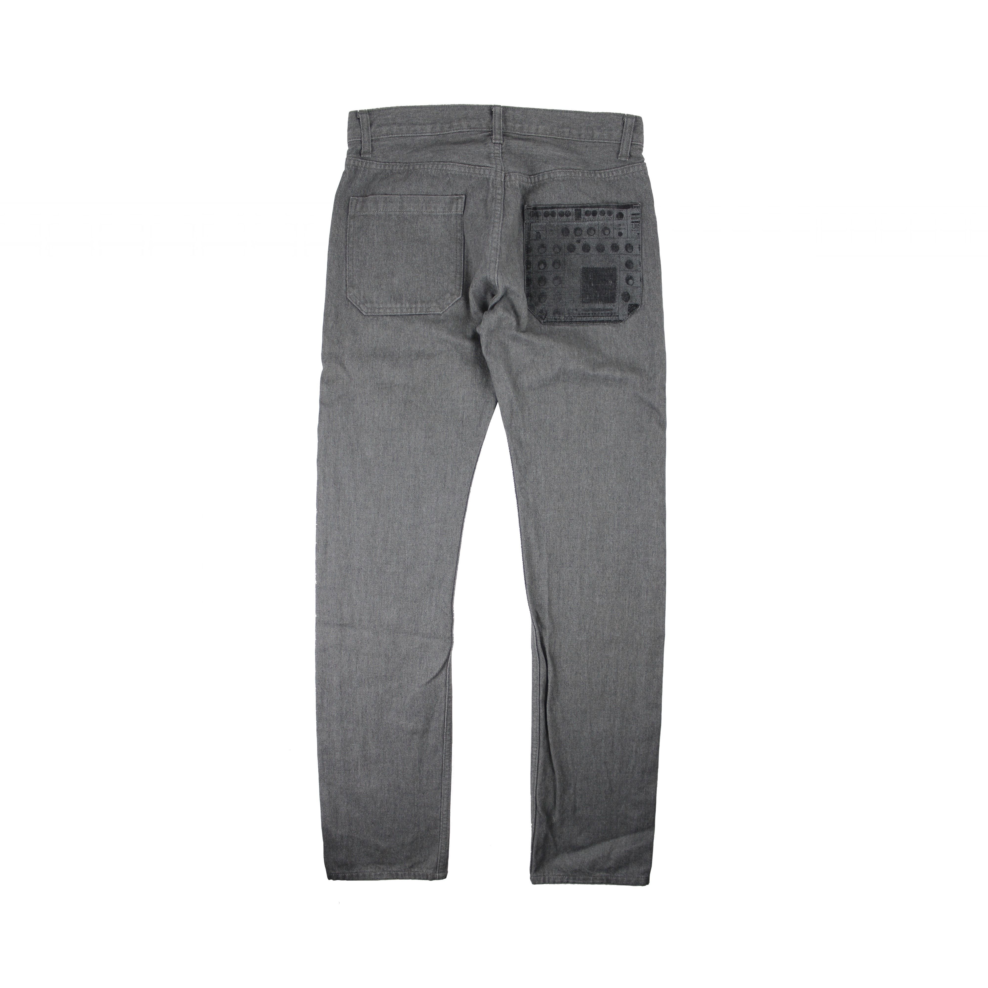 Undercover Undercover Grey Lightning Embroidered Jeans Size US 30 / EU 46 - 3 Thumbnail