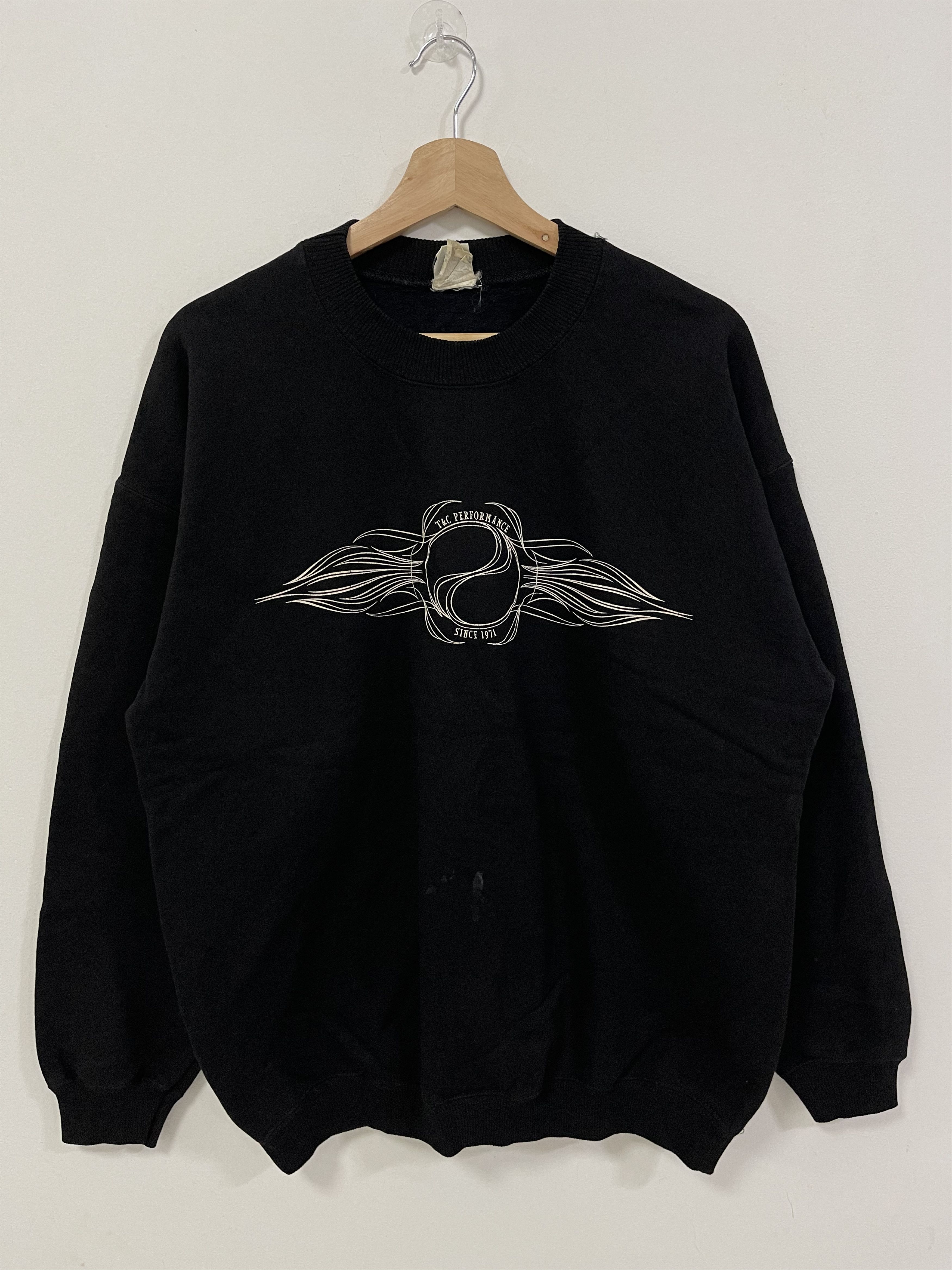 Vintage Vintage T&C Performance Surf Style Logo Sweatshirt Size US M / EU 48-50 / 2 - 1 Thumbnail