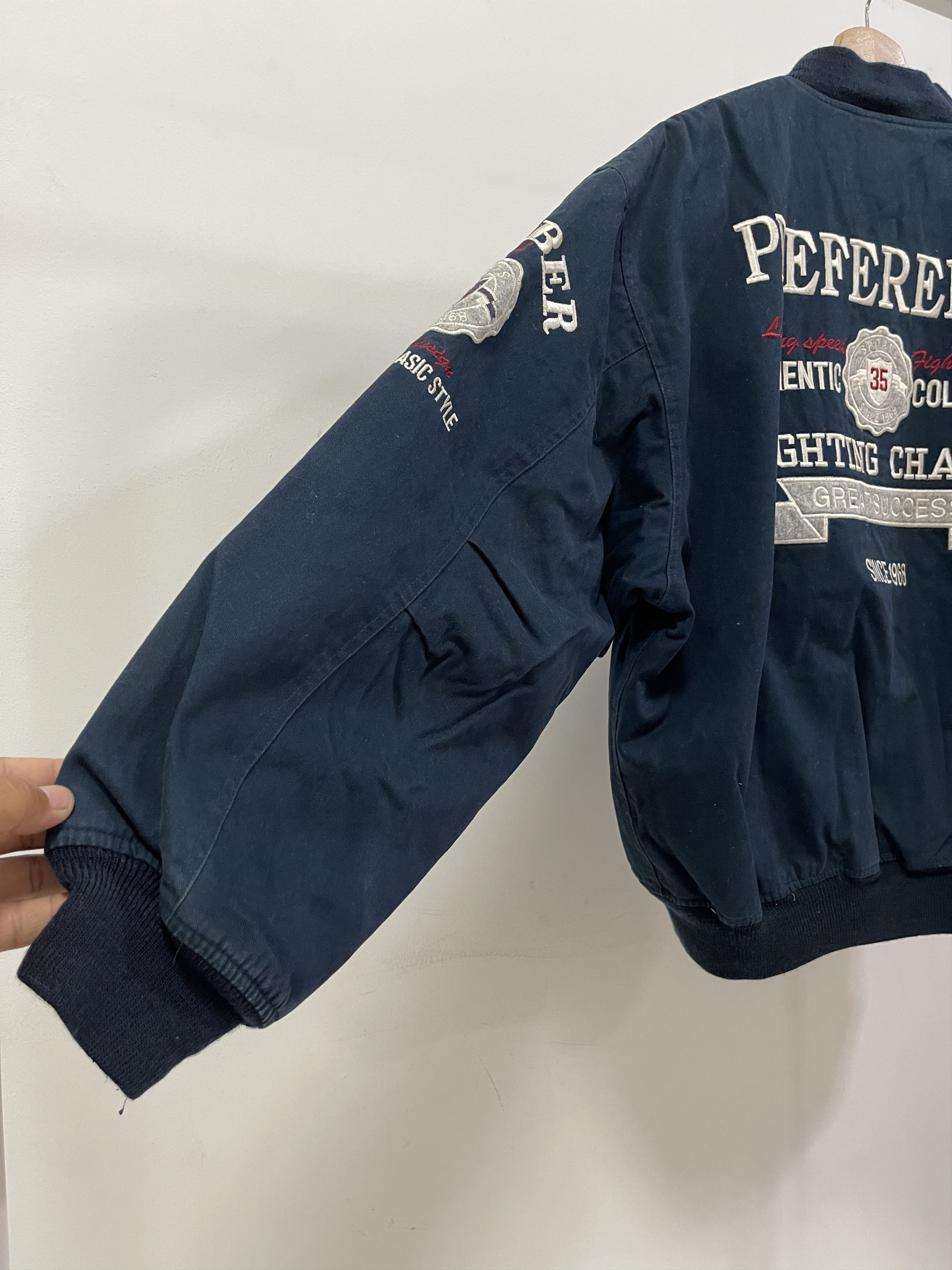 Vintage Vintage Ecop Japanese Style Embroidered Bomber Jacket Size US L / EU 52-54 / 3 - 5 Thumbnail