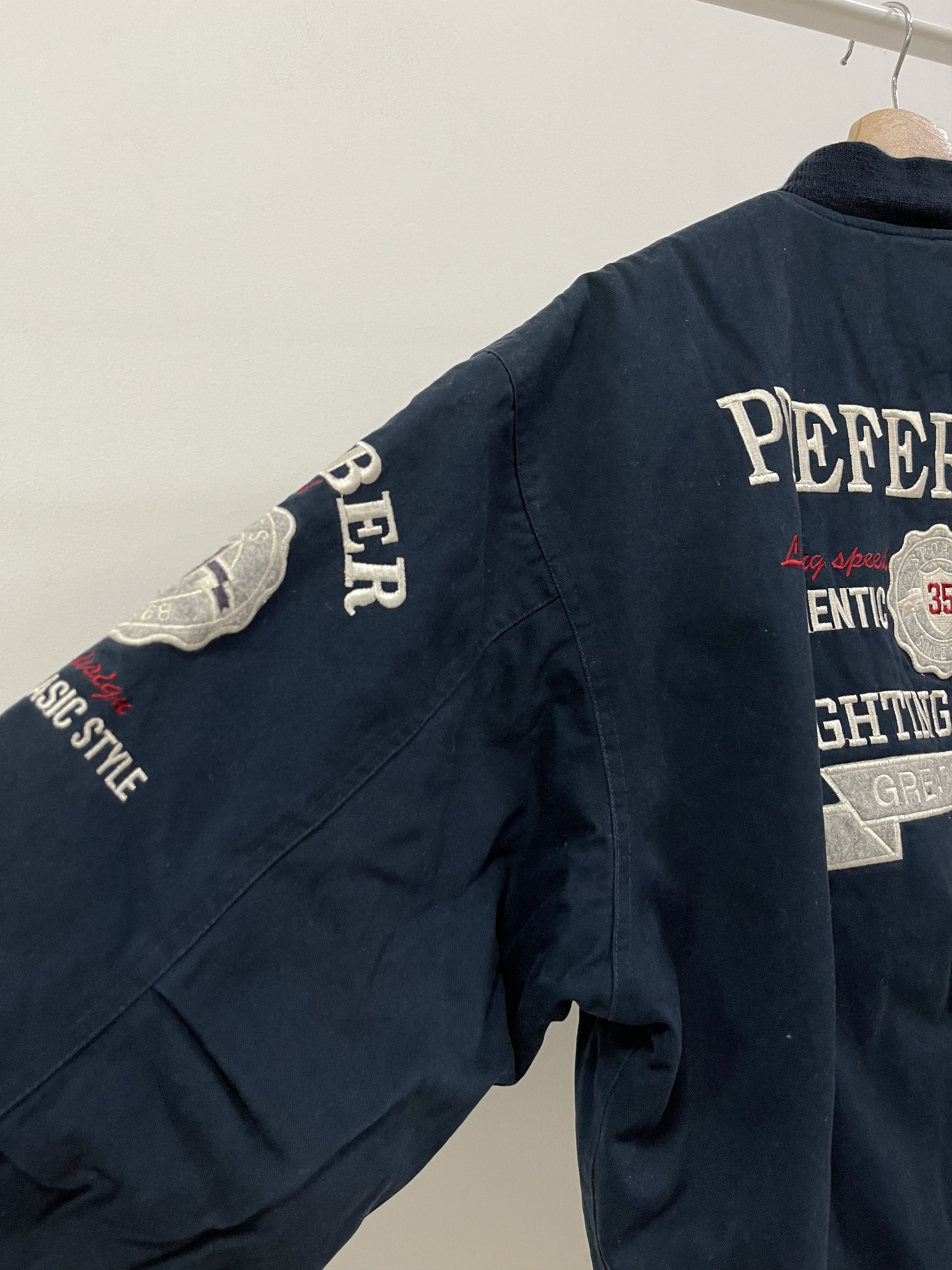 Vintage Vintage Ecop Japanese Style Embroidered Bomber Jacket Size US L / EU 52-54 / 3 - 6 Thumbnail