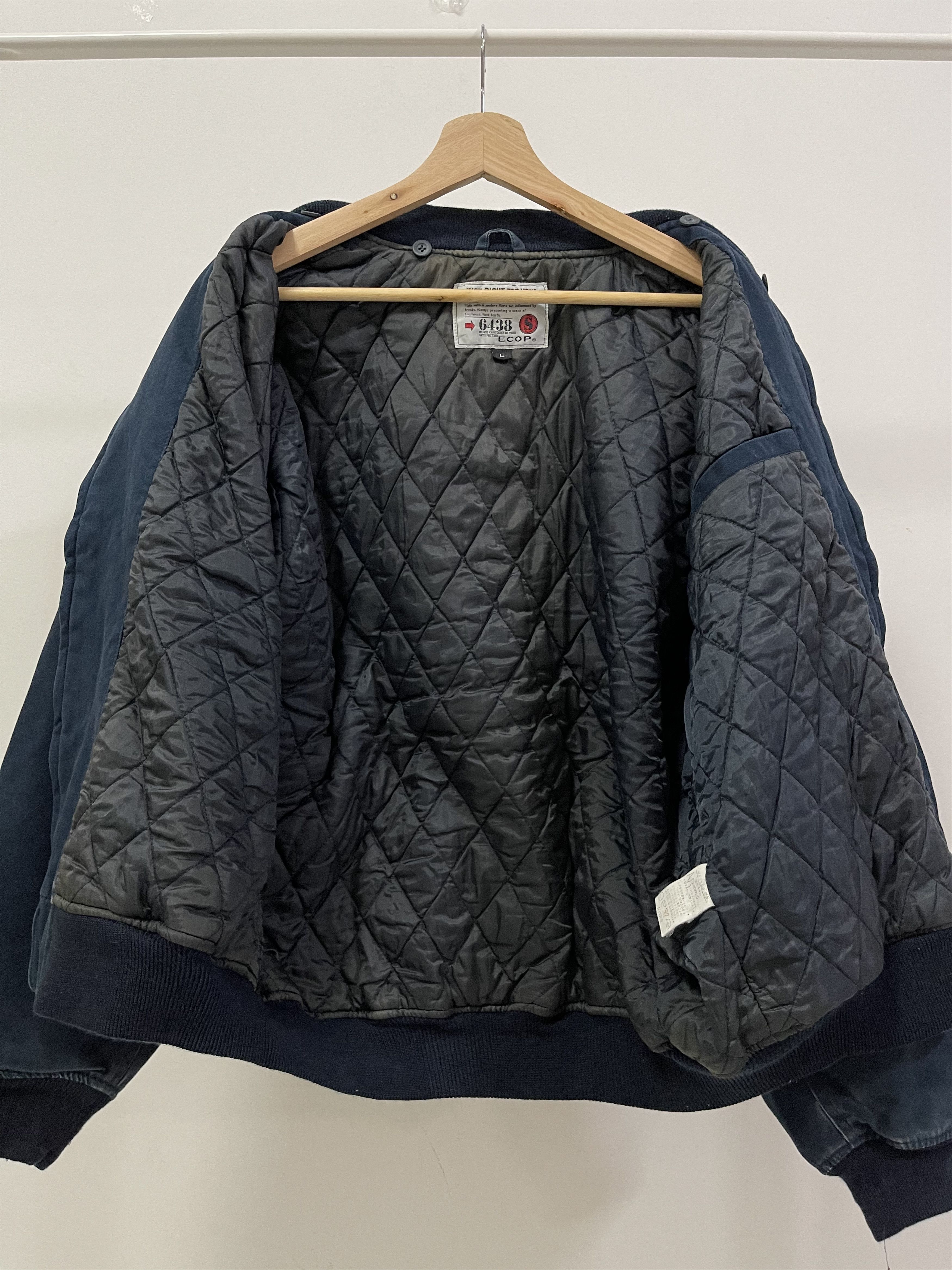Vintage Vintage Ecop Japanese Style Embroidered Bomber Jacket Size US L / EU 52-54 / 3 - 14 Thumbnail