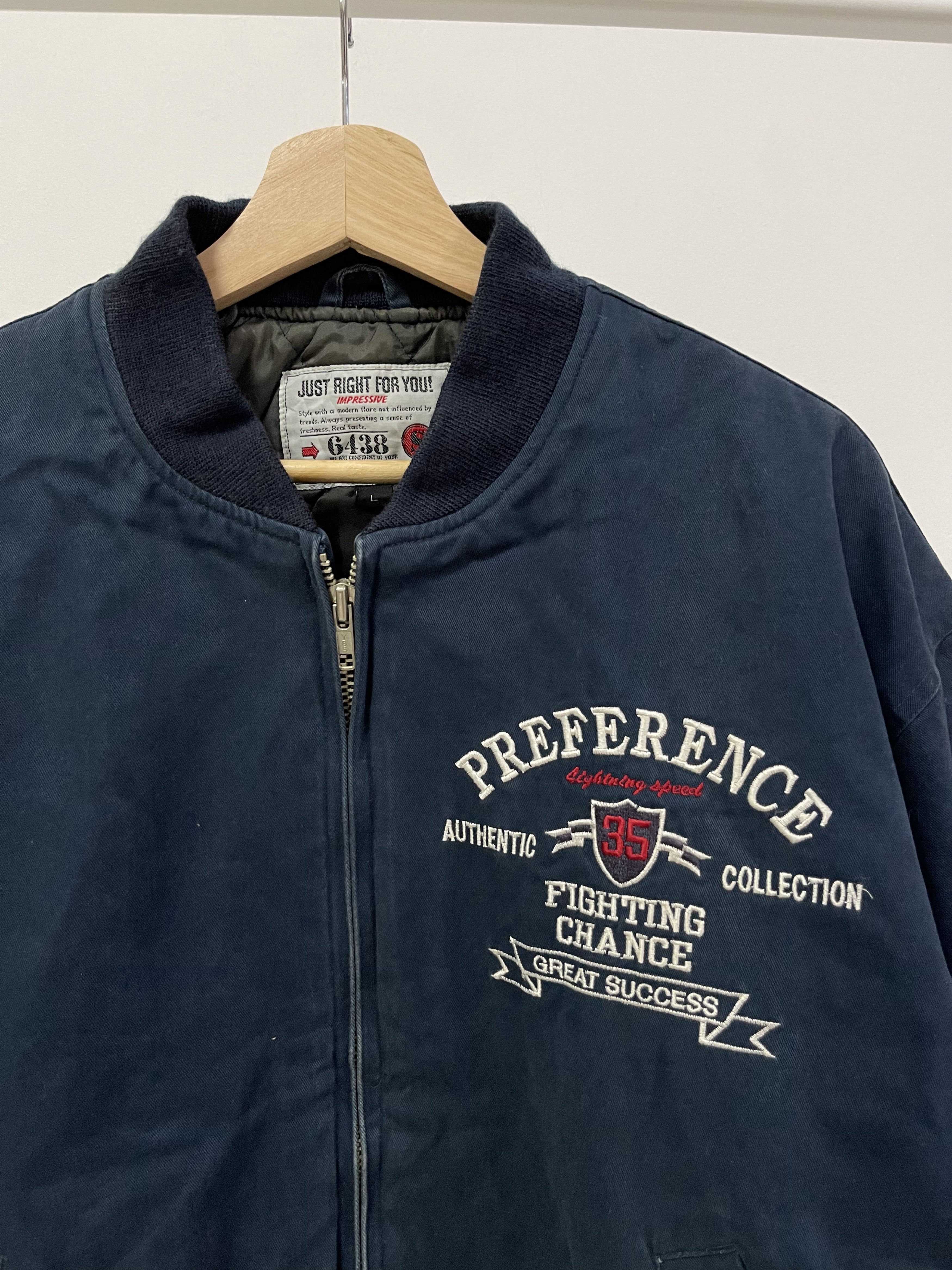 Vintage Vintage Ecop Japanese Style Embroidered Bomber Jacket Size US L / EU 52-54 / 3 - 10 Thumbnail