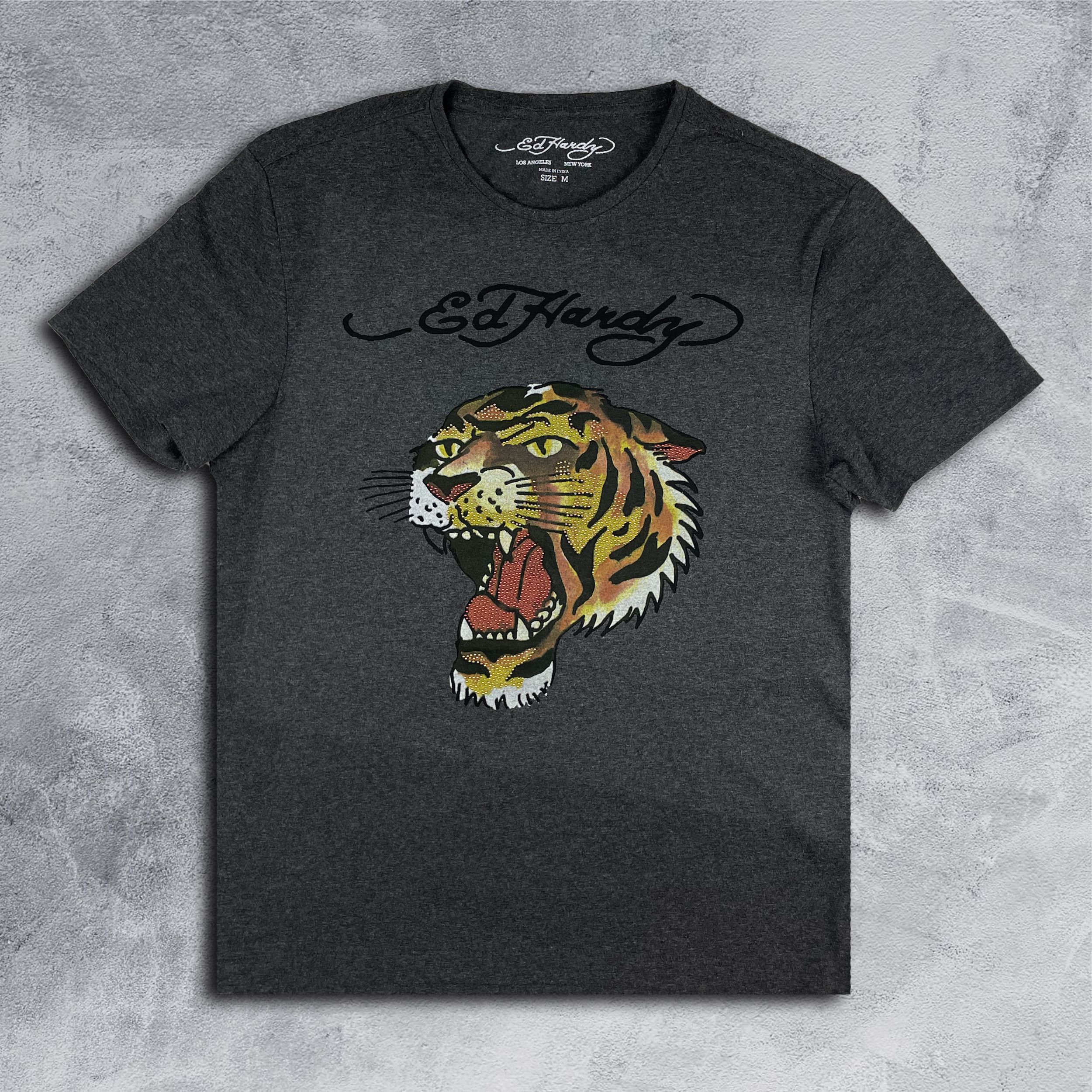 Christian Audigier × Ed Hardy × Vintage Ed Hardy Vintage T-shirt Size US M / EU 48-50 / 2 - 1 Thumbnail
