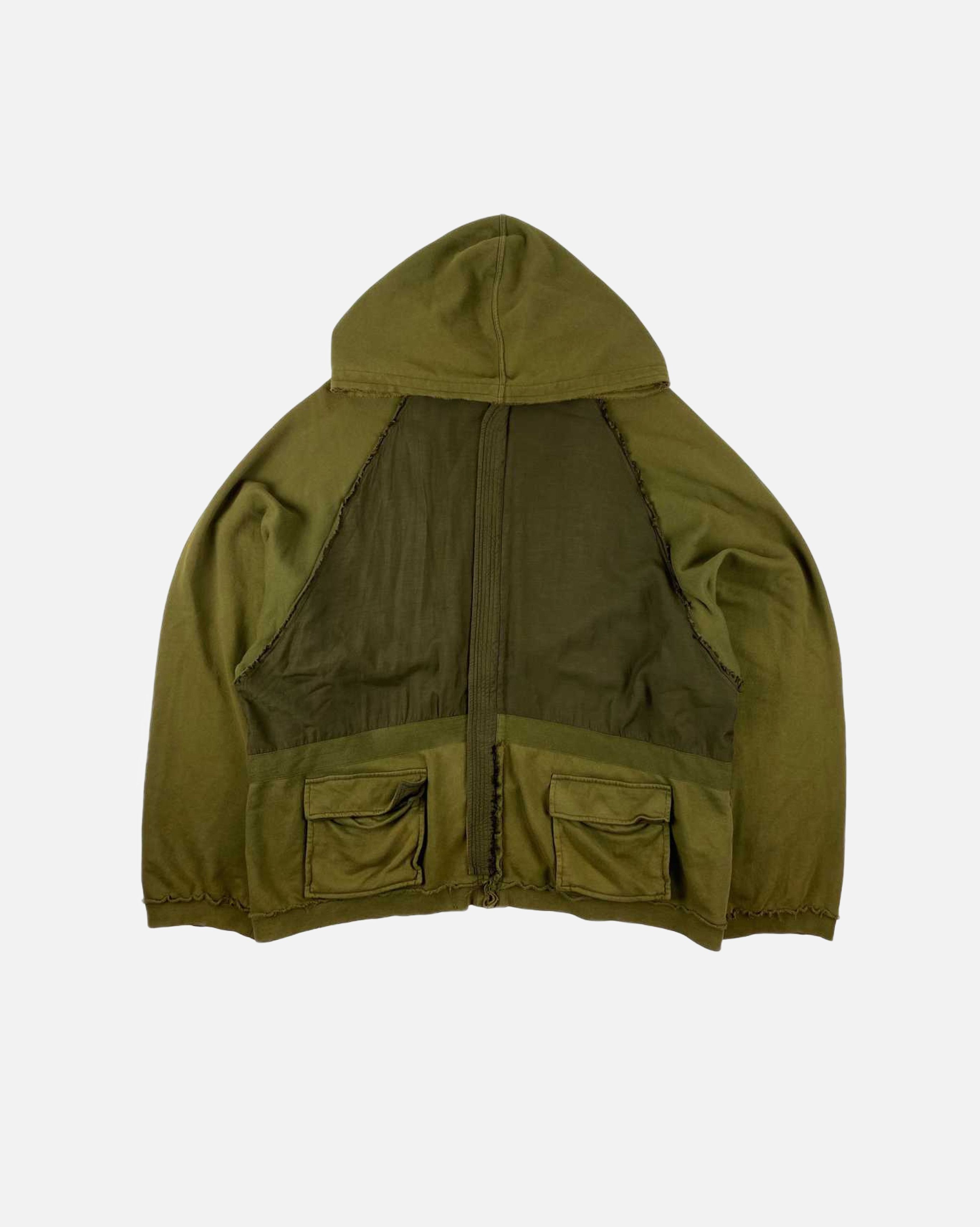 Haider Ackermann Haider Ackermann Olive Perth Zip-Hoodie Size US M / EU 48-50 / 2 - 1 Thumbnail