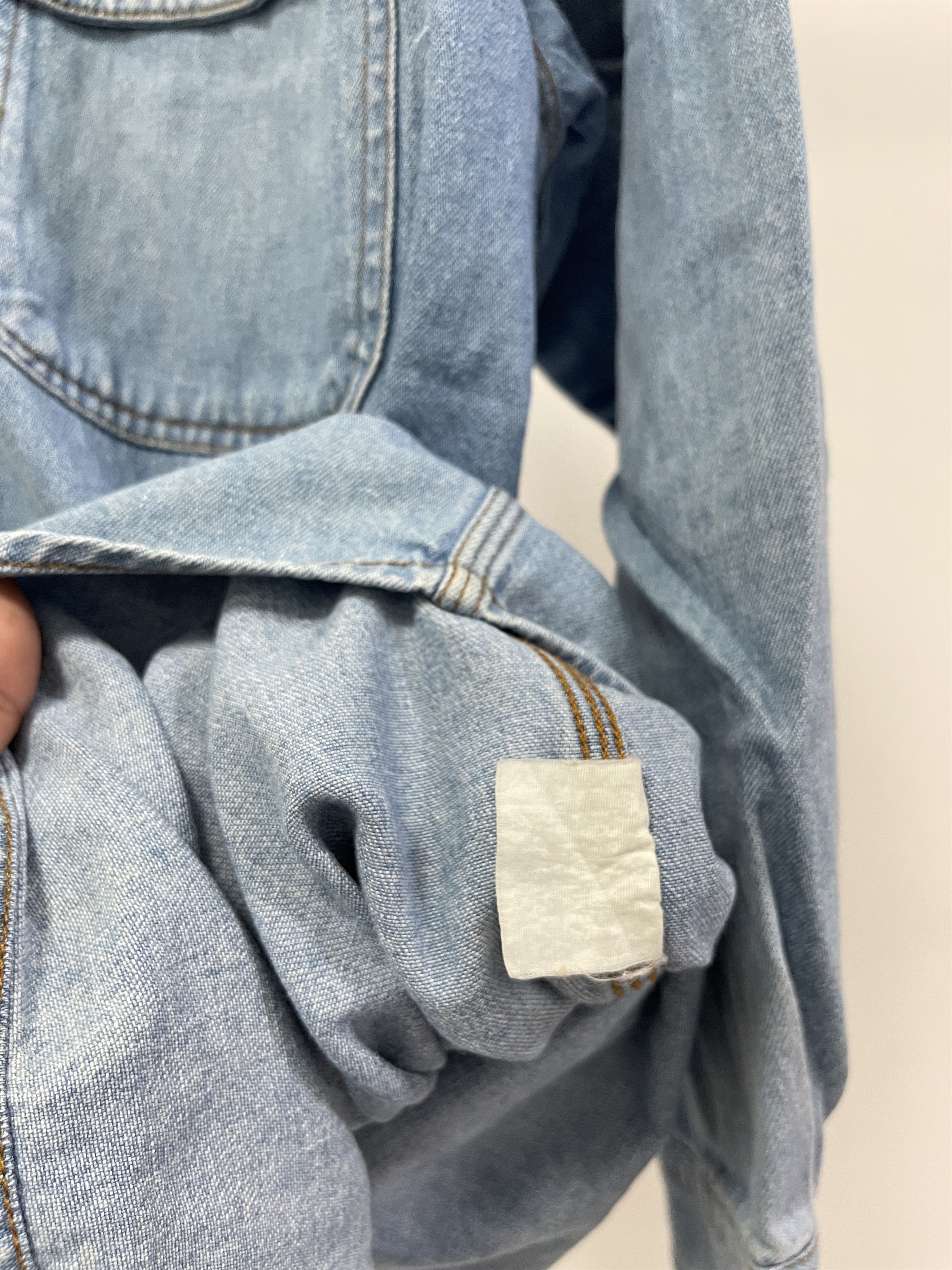 Sports Specialties × Vintage Vintage Lucky Strike Double Pocket Button Up Denim Size US M / EU 48-50 / 2 - 8 Thumbnail