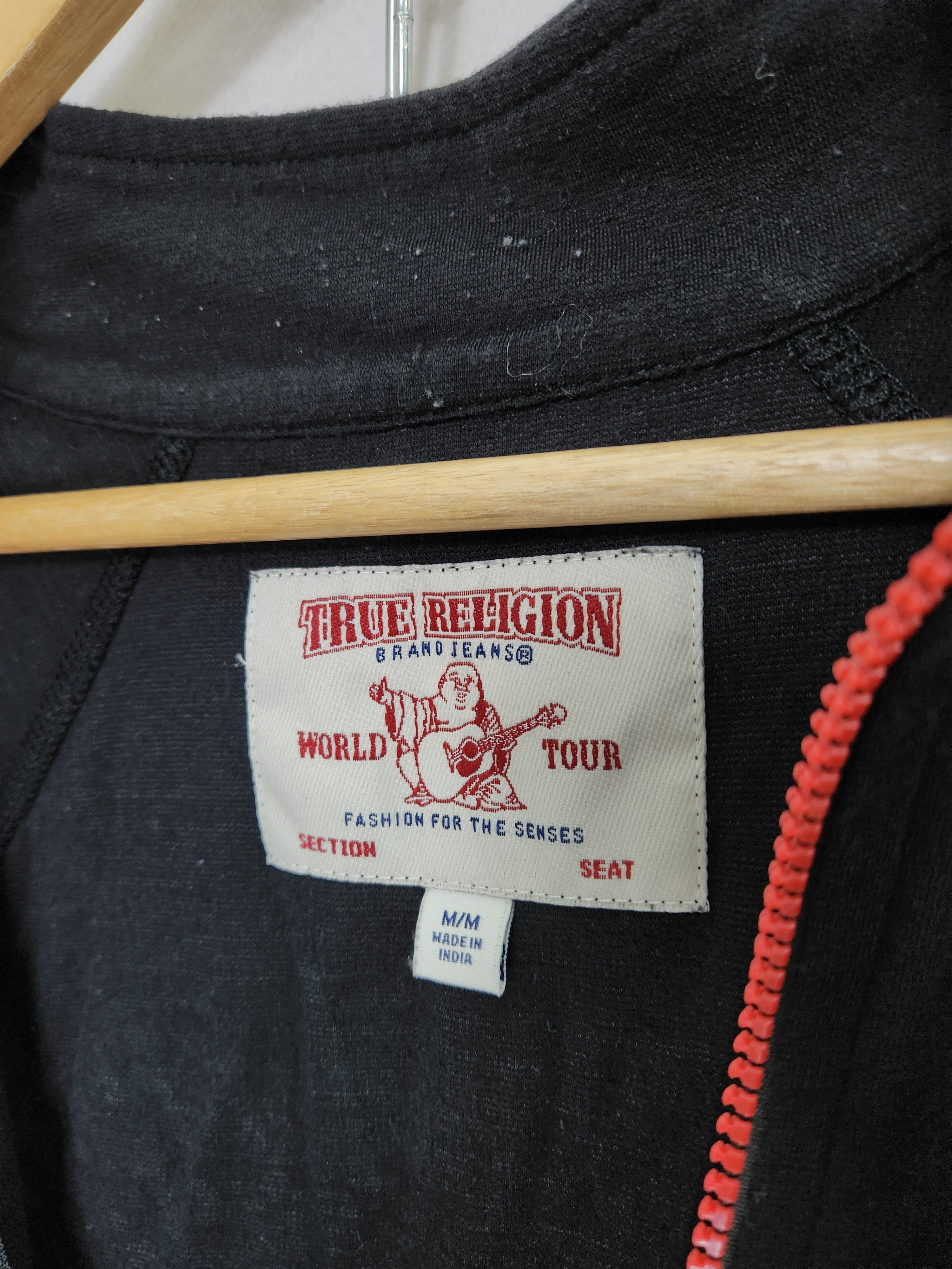 True Religion Vintage y2k true religion zip up sweater Size M / US 6-8 / IT 42-44 - 10 Thumbnail