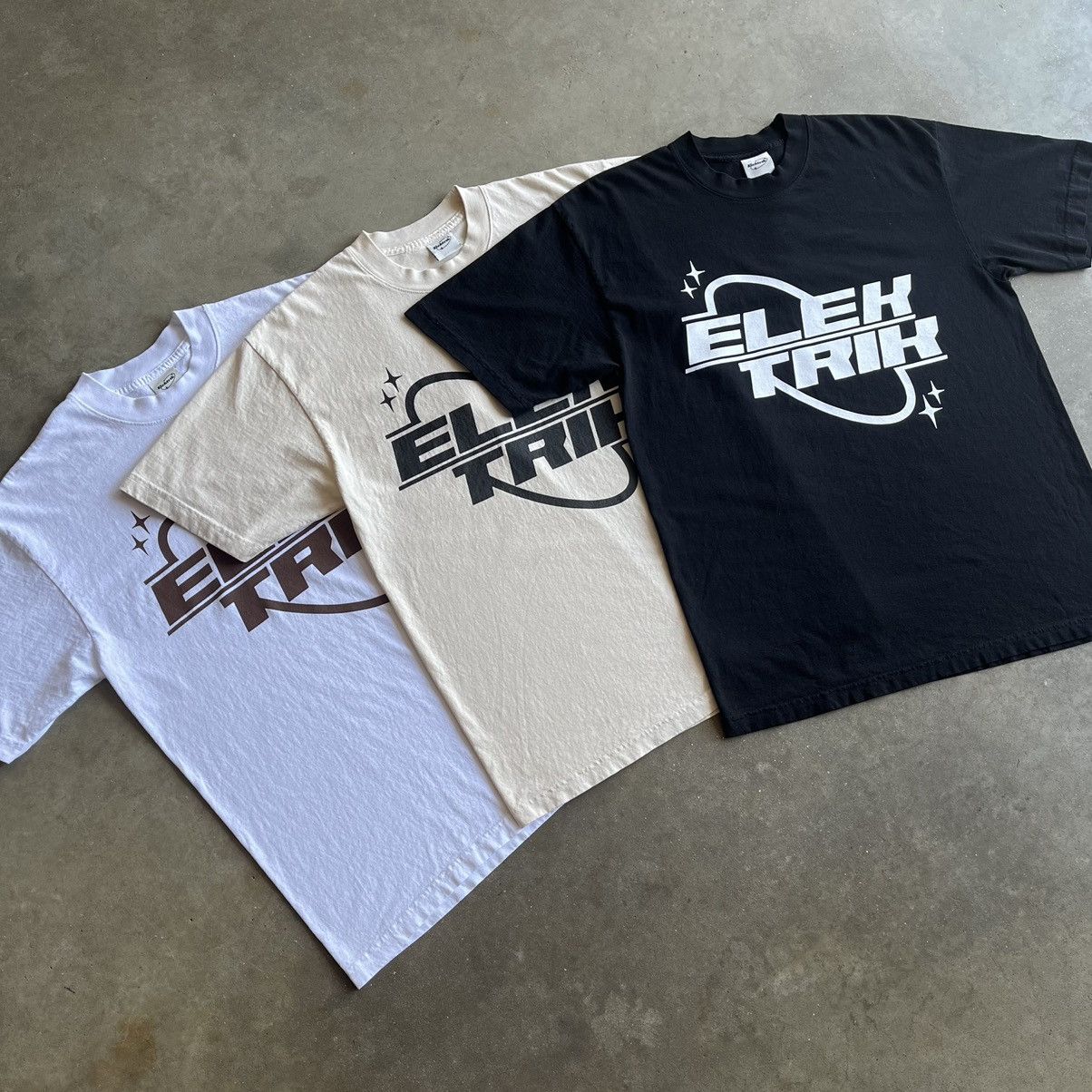 Other × Vintage Elektrik ‘Saturn’ Black Vintage Graphic Designer Tee Size US S / EU 44-46 / 1 - 2 Thumbnail