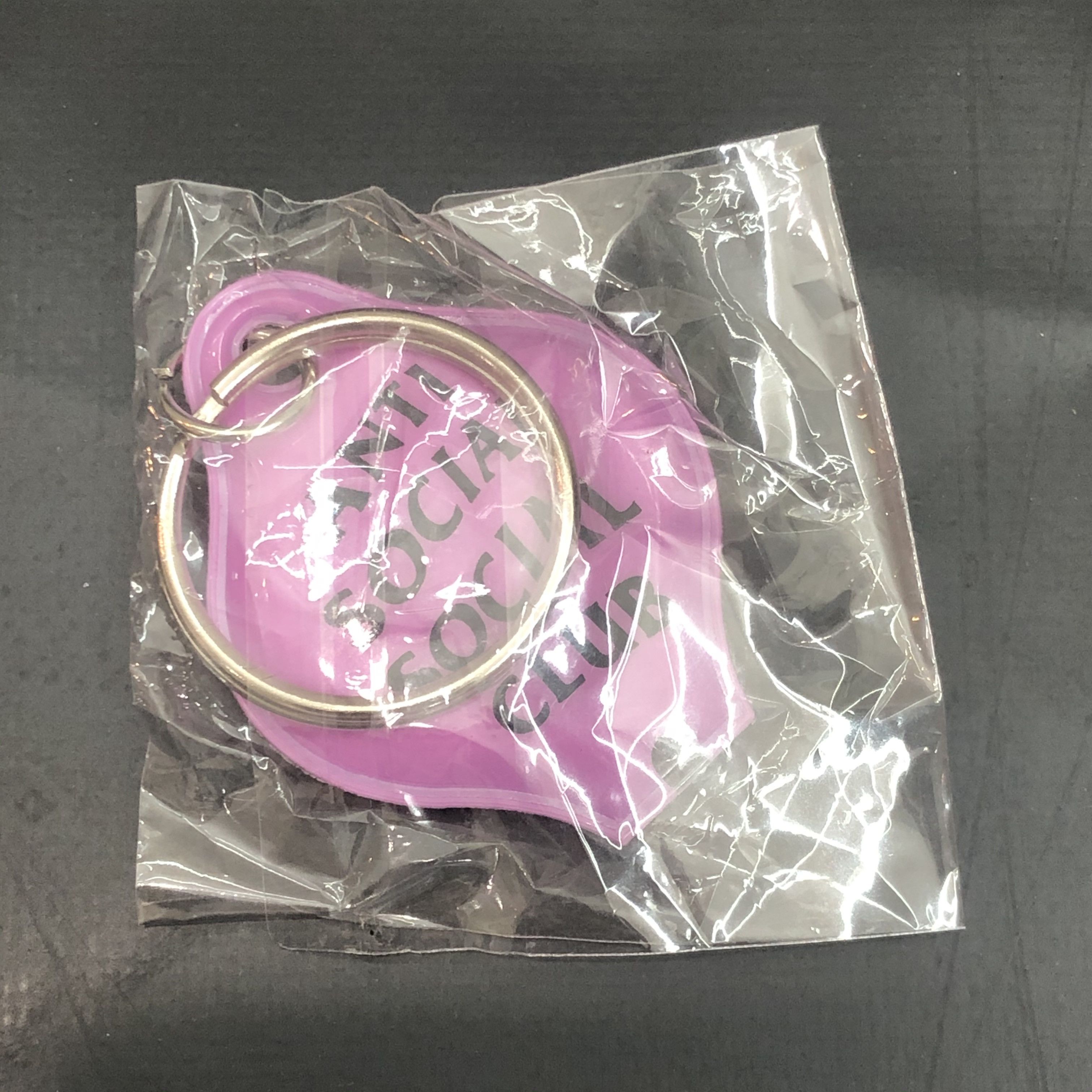 Anti Social Social Club DS SS20 ASSC Black Logo Pink True Colors Keychain LED Light Size ONE SIZE - 1 Thumbnail