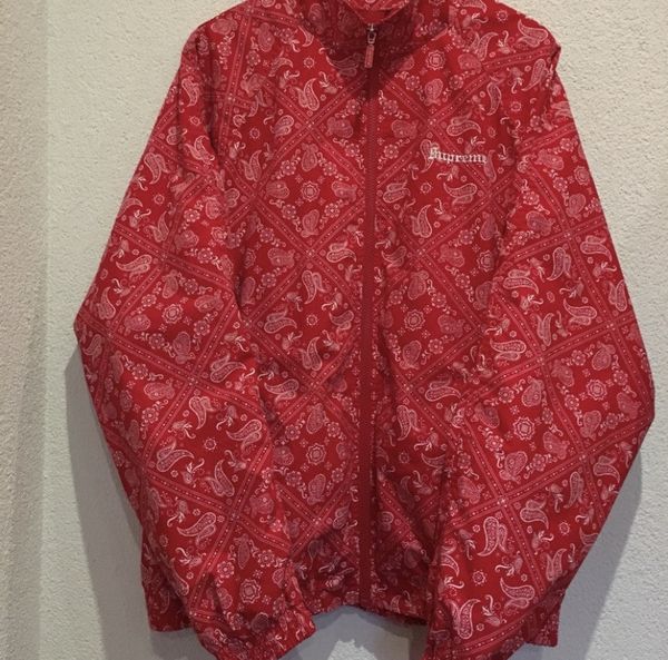 Supreme Supreme Bandana Track Jacket | Grailed