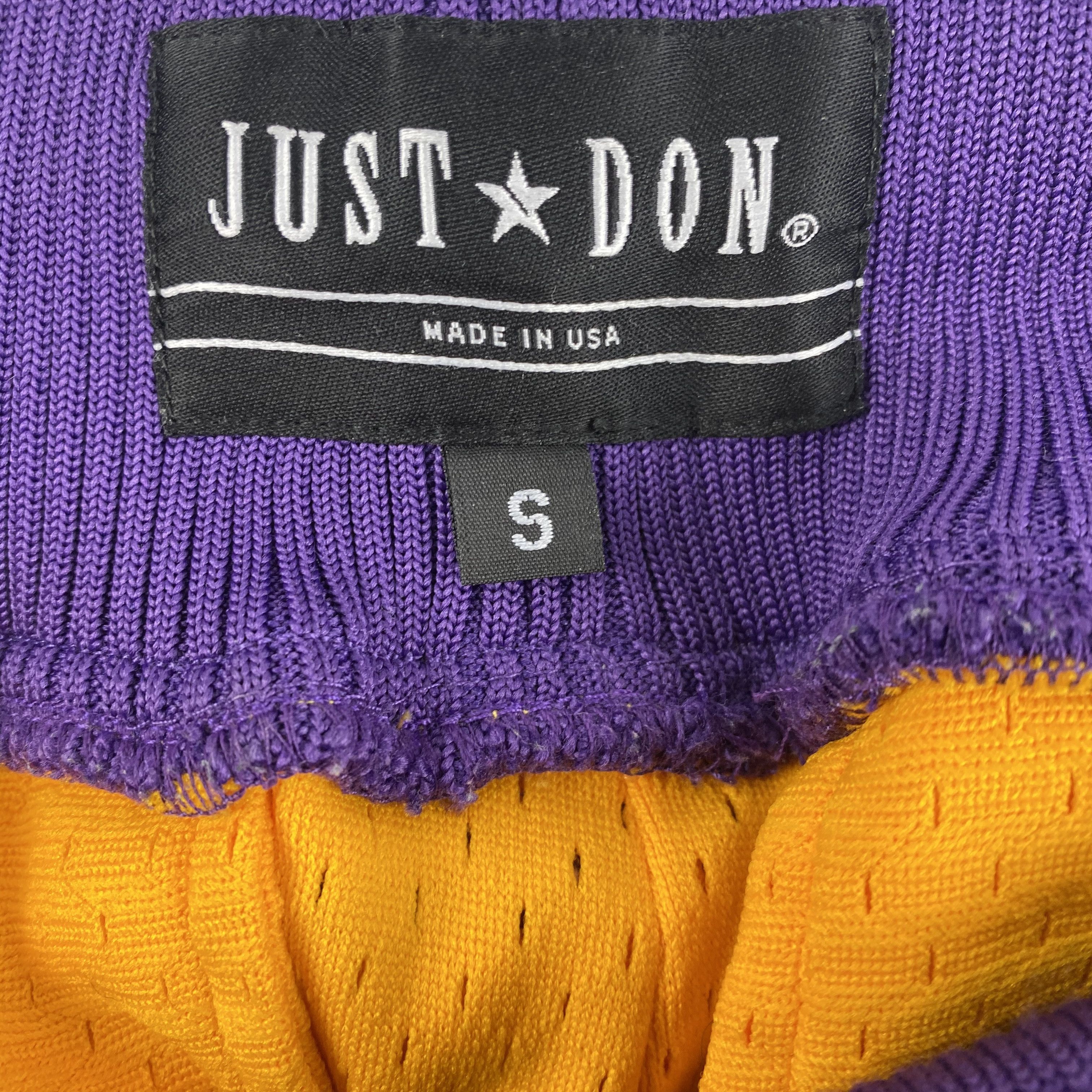 Just Don × Mitchell & Ness Just Don x Mitchell & Ness Lakers Shorts Size US 30 / EU 46 - 7 Thumbnail