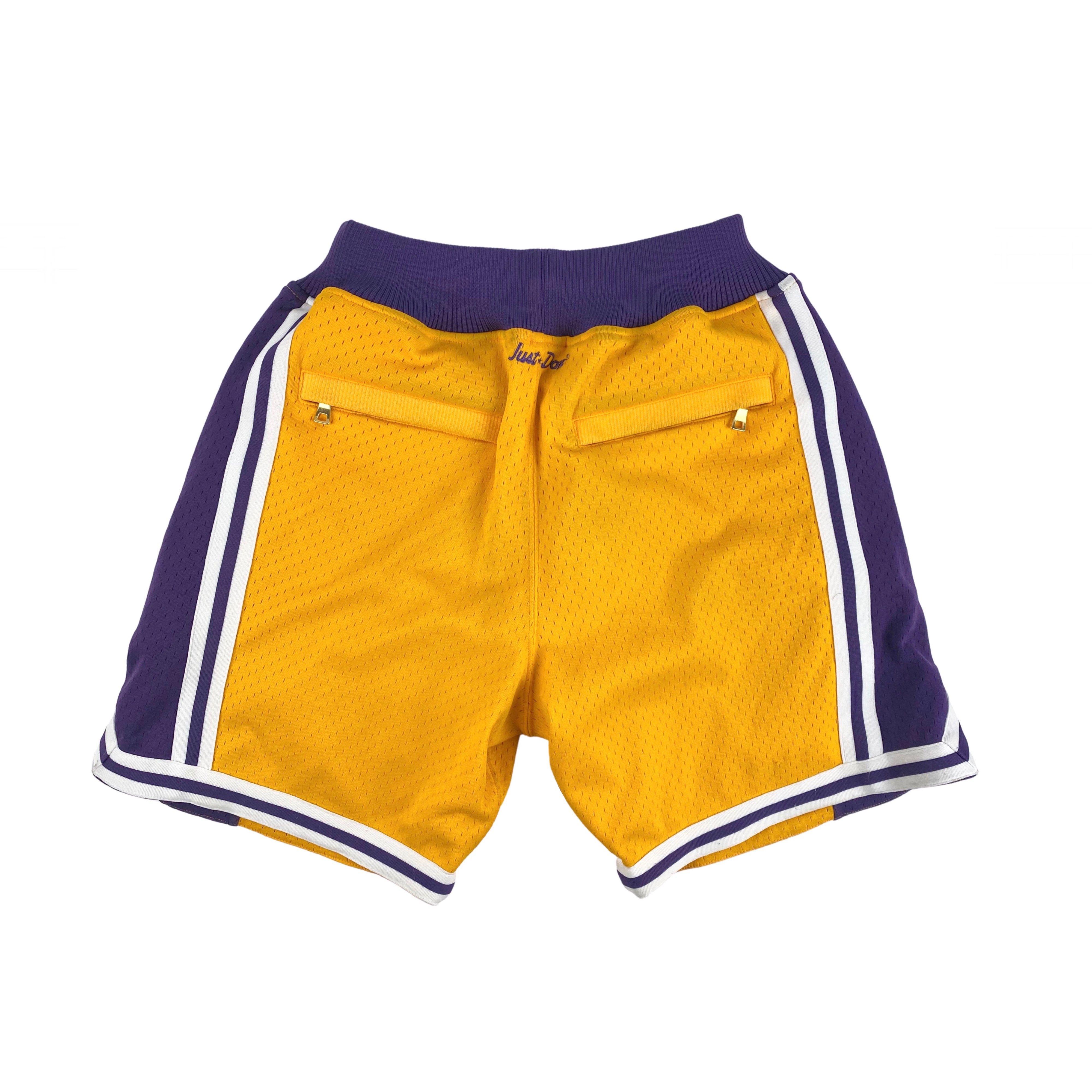 Just Don × Mitchell & Ness Just Don x Mitchell & Ness Lakers Shorts Size US 30 / EU 46 - 3 Thumbnail