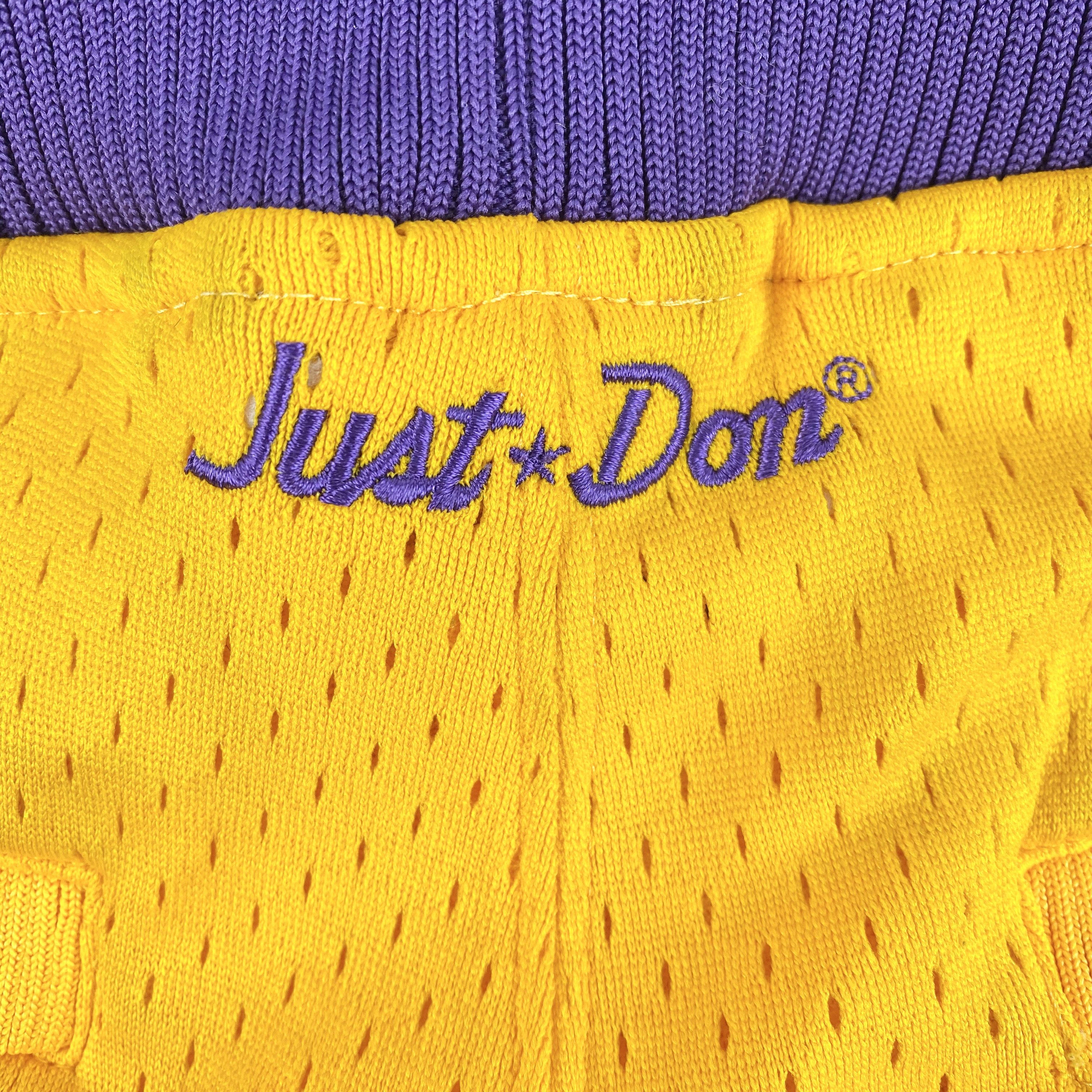 Just Don × Mitchell & Ness Just Don x Mitchell & Ness Lakers Shorts Size US 30 / EU 46 - 6 Thumbnail