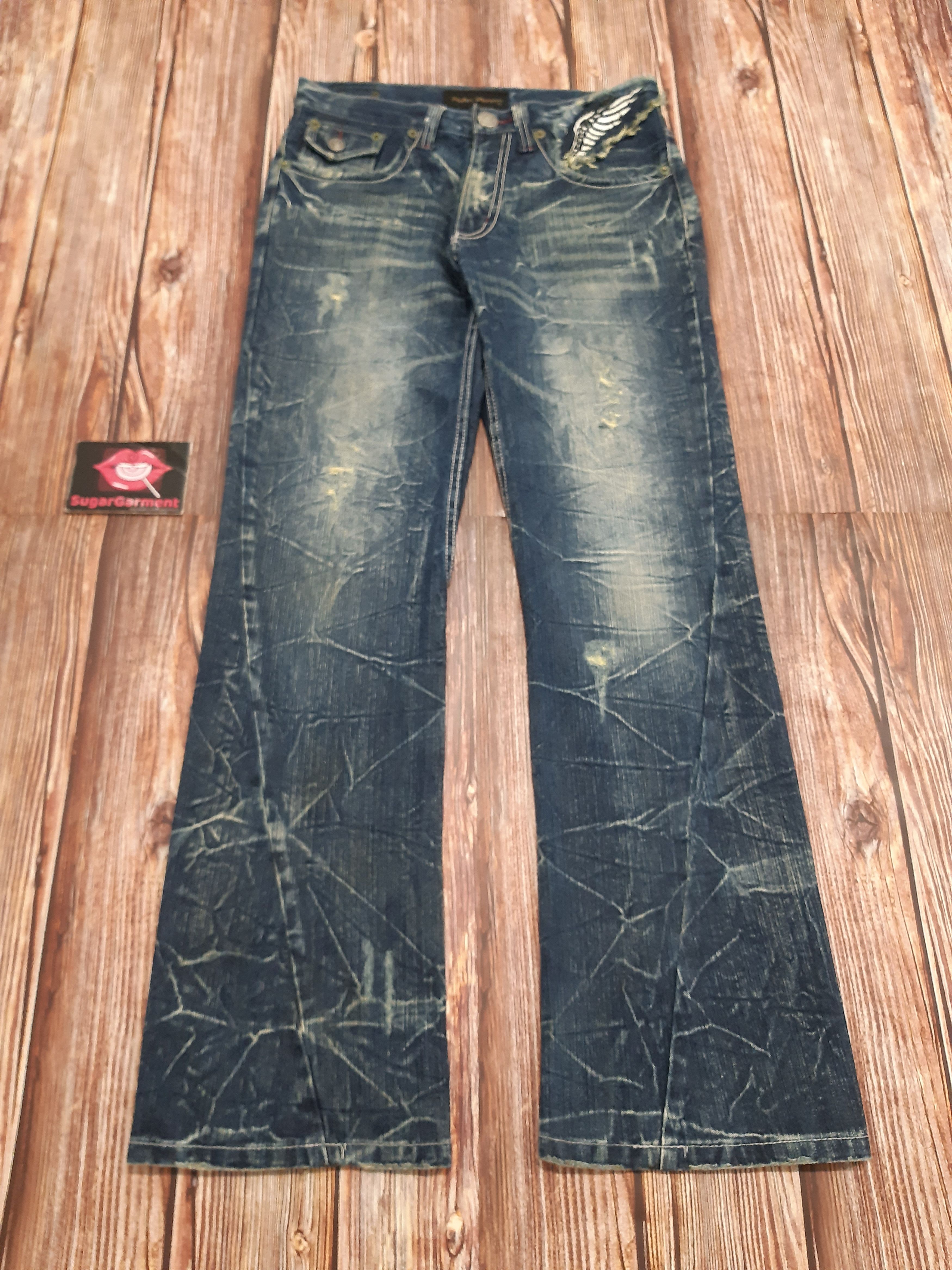 Japanese Brand Bootcut Jeans Japanese Vintage Size US 31 - 3 Thumbnail
