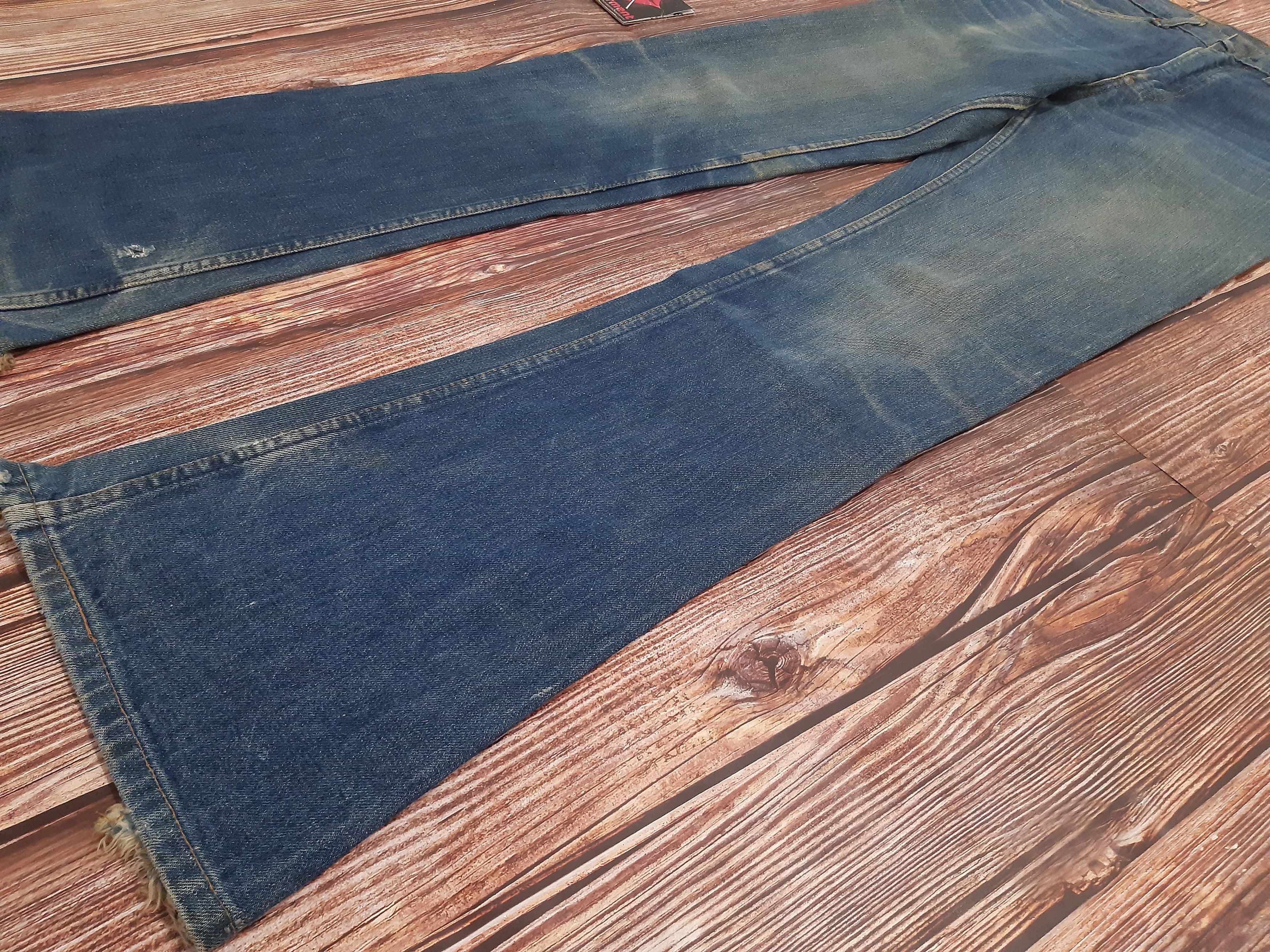 Levi's Levis 646 Jeans Flare Bell Bottom Bootcut TALON USA Size US 28 / EU 44 - 3 Thumbnail