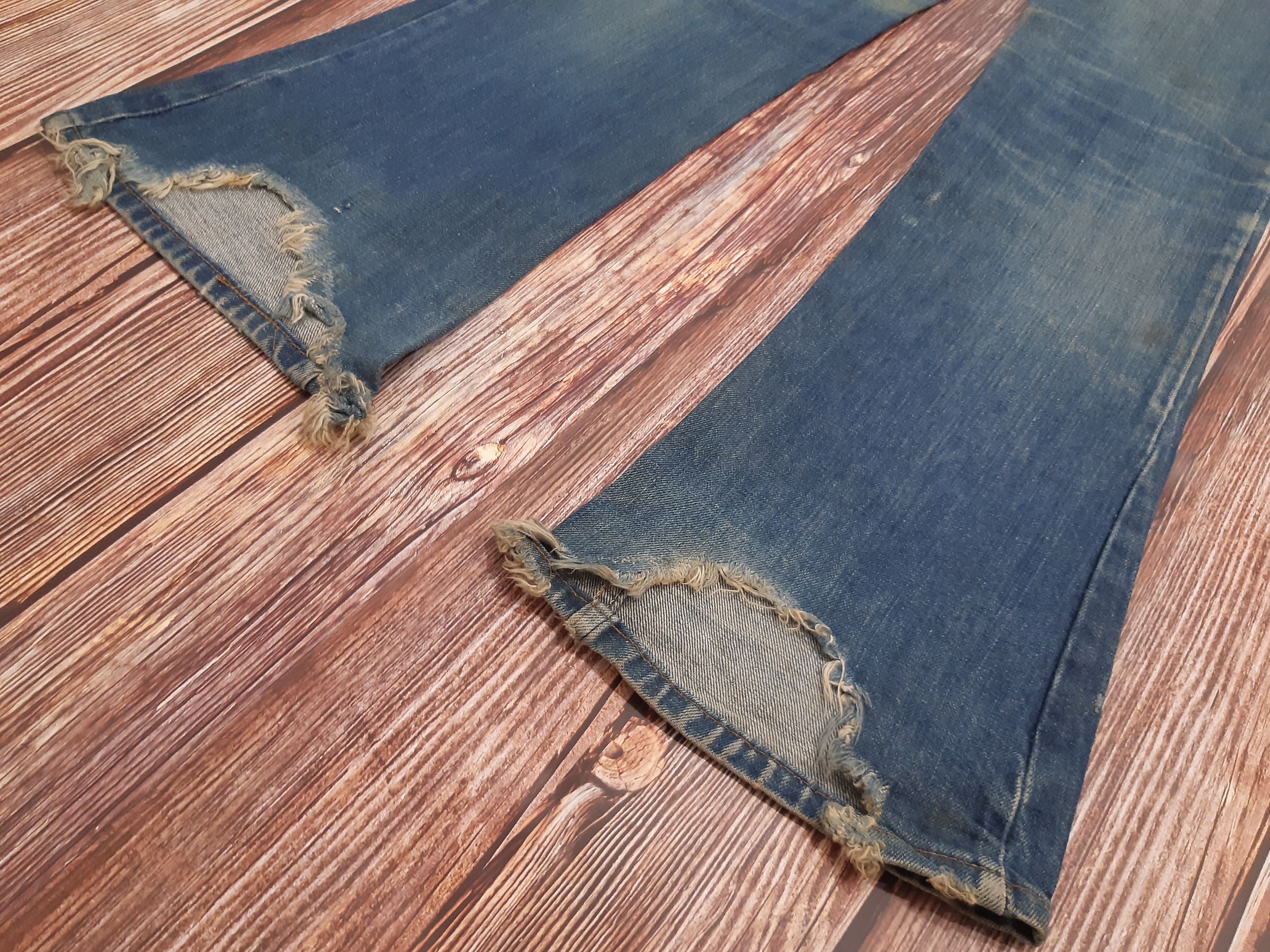 Levi's Levis 646 Jeans Flare Bell Bottom Bootcut TALON USA Size US 28 / EU 44 - 11 Thumbnail