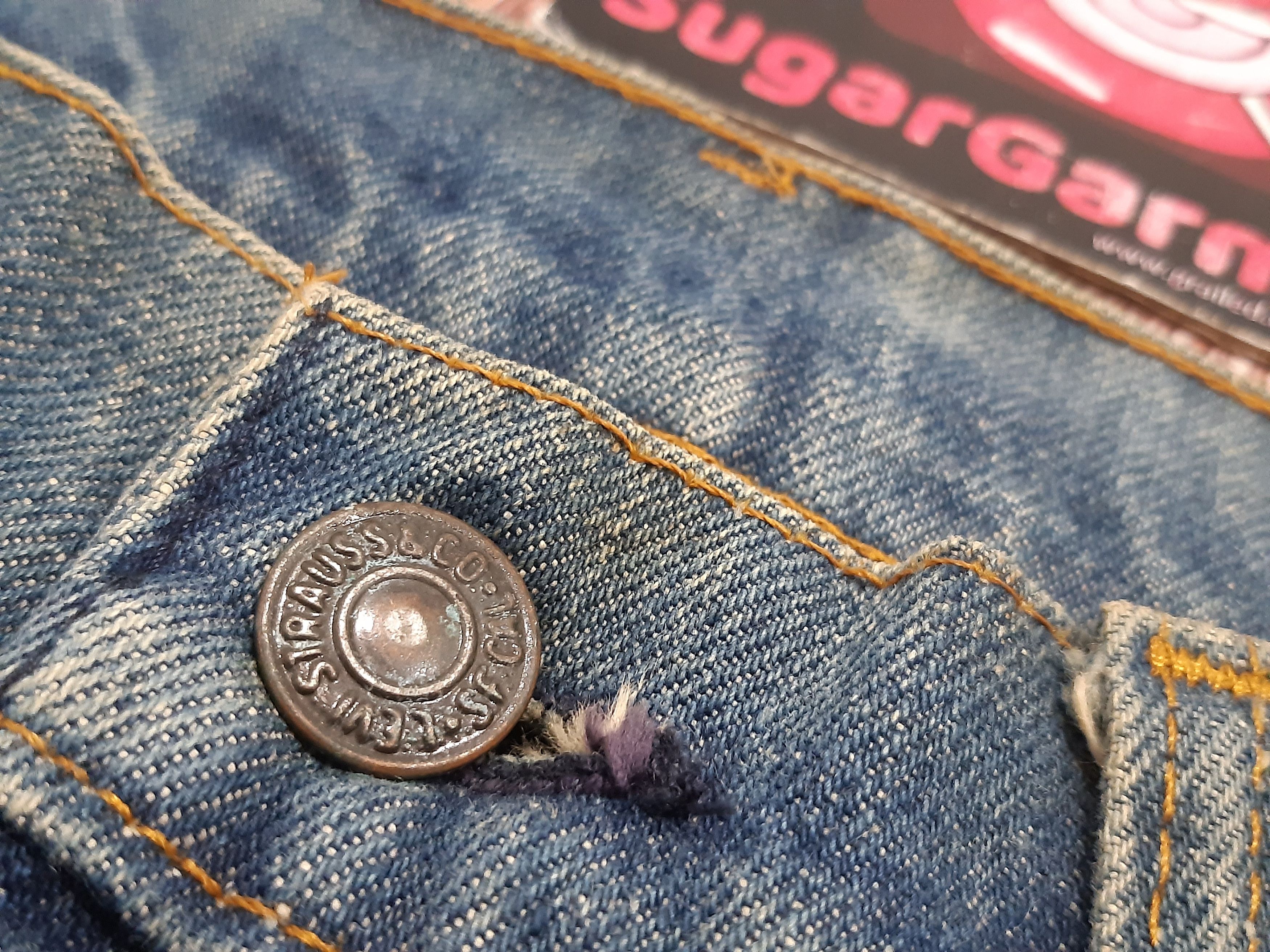 Levi's Levis 646 Jeans Flare Bell Bottom Bootcut TALON USA Size US 28 / EU 44 - 6 Thumbnail