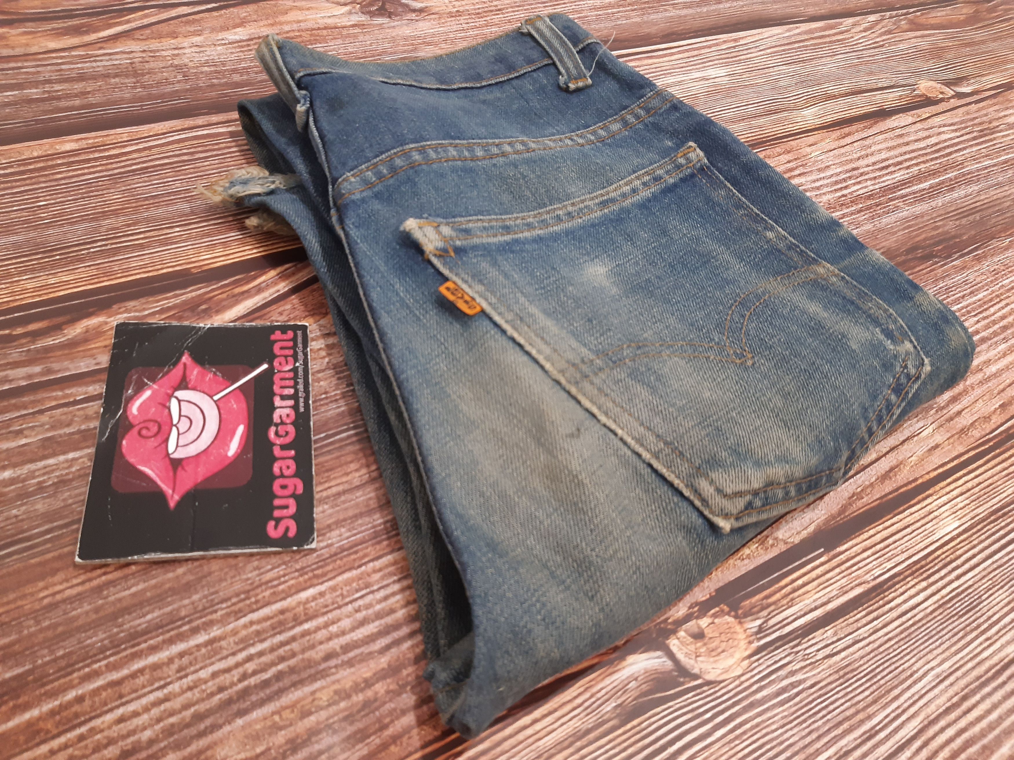 Levi's Levis 646 Jeans Flare Bell Bottom Bootcut TALON USA Size US 28 / EU 44 - 15 Thumbnail