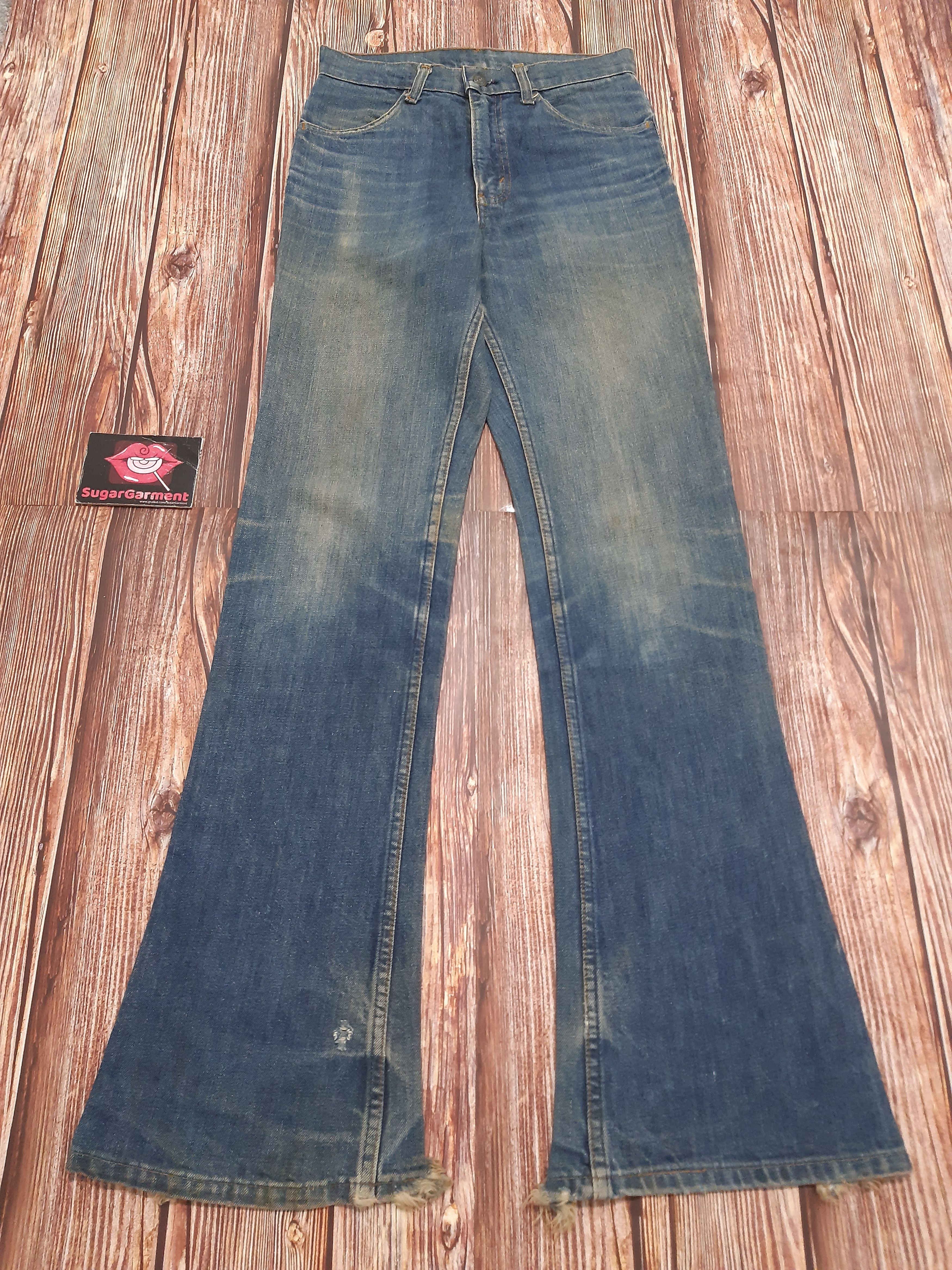 Levi's Levis 646 Jeans Flare Bell Bottom Bootcut TALON USA Size US 28 / EU 44 - 1 Thumbnail