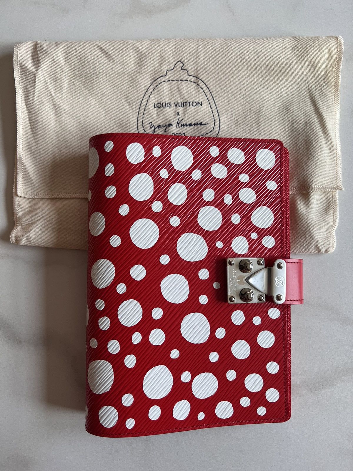 Louis Vuitton Louis Vuitton x Yayoi Kusama Dots Notebook Cover/Clutch ...