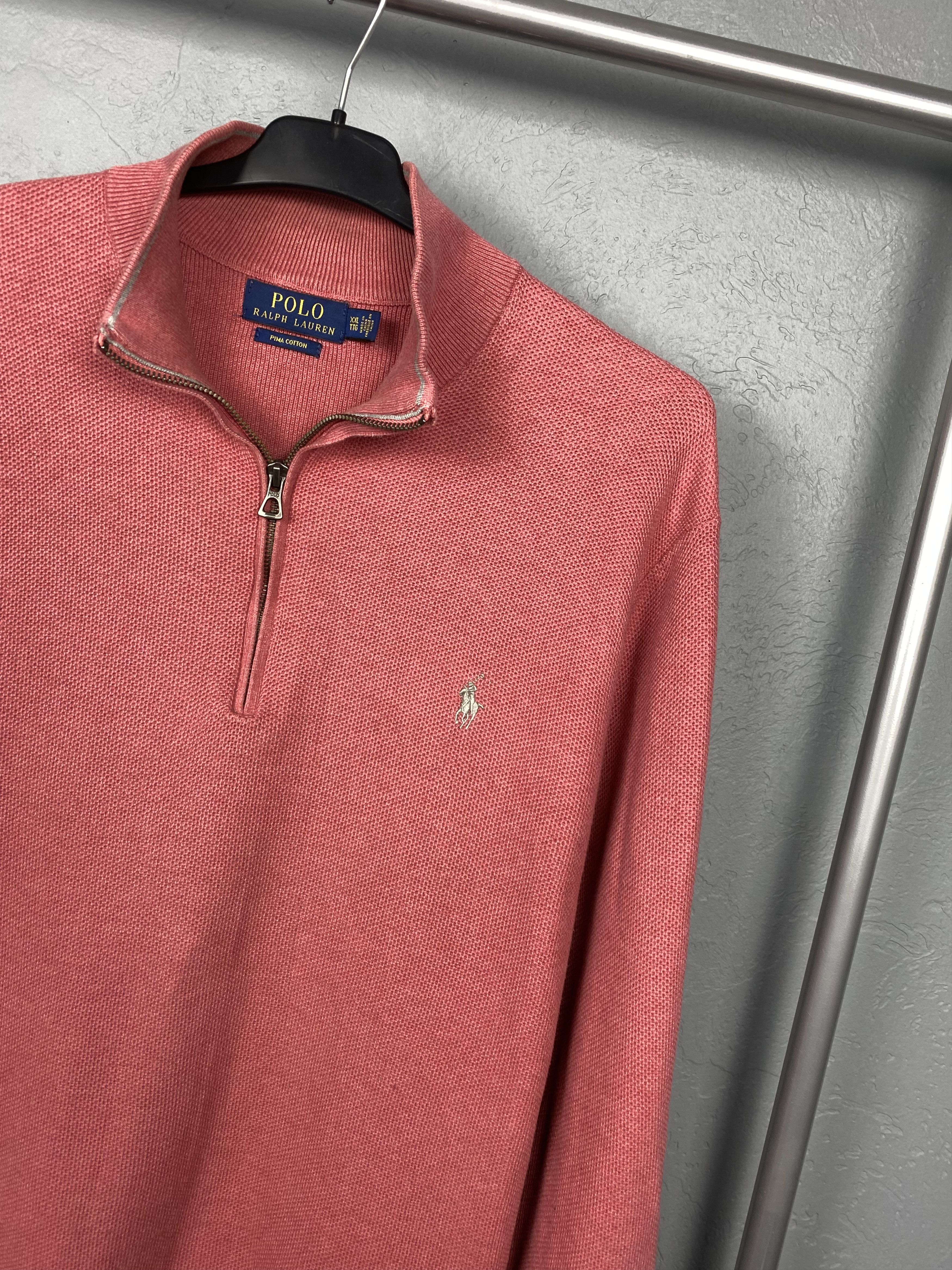 Polo Ralph Lauren Polo Ralph Lauren Vintage Mens Quarter Zip Sweatshirt 1\4 Size US XXL / EU 58 / 5 - 2 Thumbnail