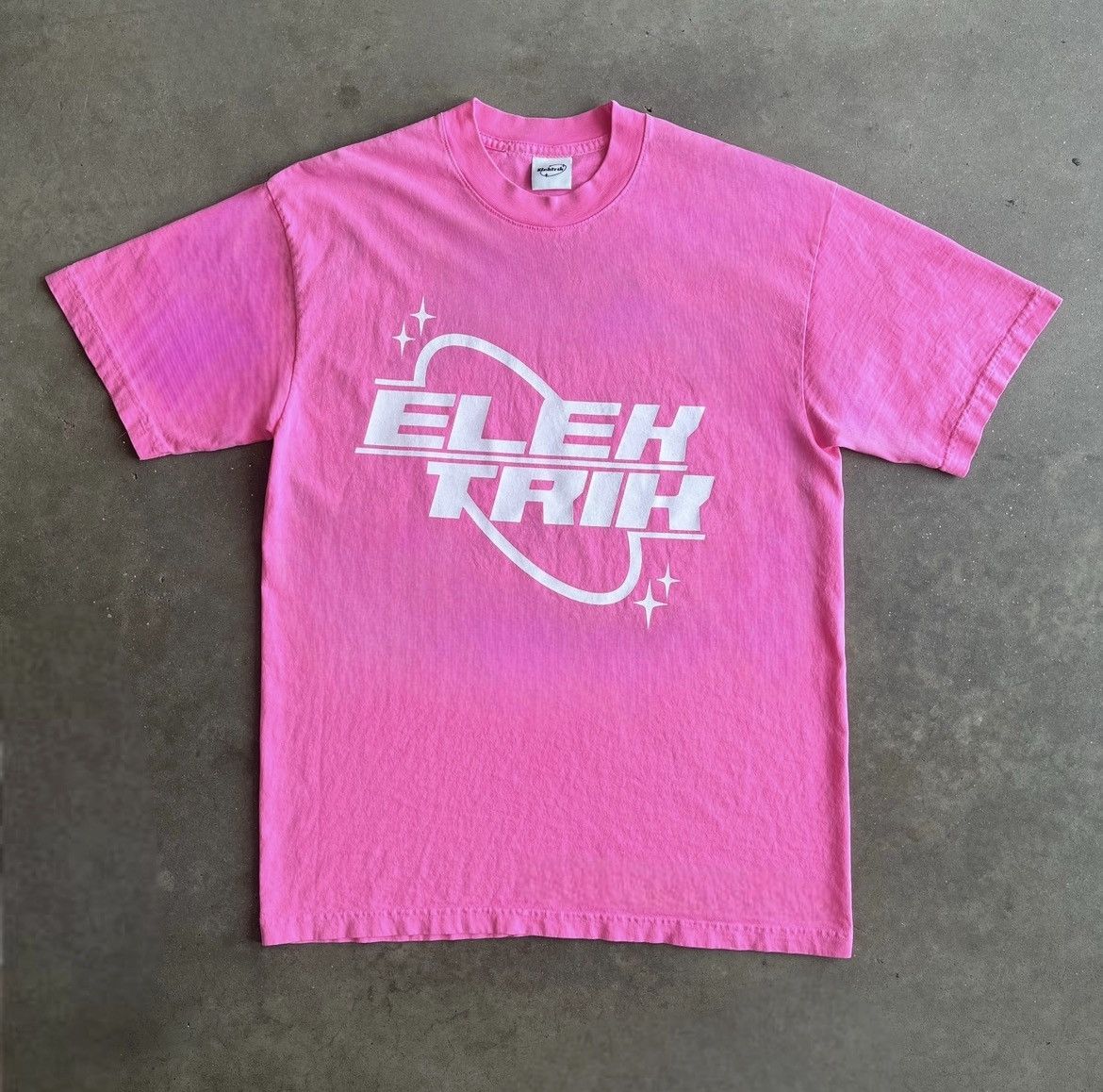 Other × Vintage Elektrik ‘Saturn’ Pink Vintage Graphic Designer Tee Size US M / EU 48-50 / 2 - 1 Thumbnail