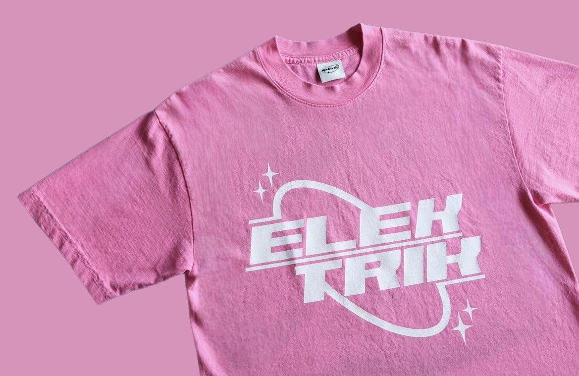 Other × Vintage Elektrik ‘Saturn’ Pink Vintage Graphic Designer Tee Size US M / EU 48-50 / 2 - 3 Thumbnail