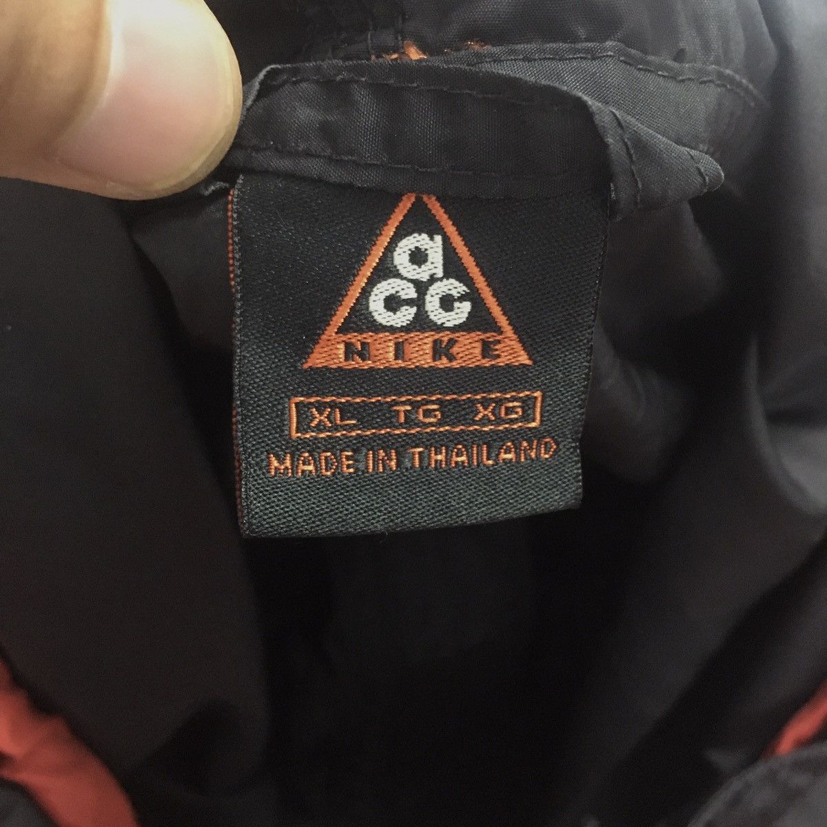 Nike ACG × Vintage Vintage Nike Acg Windbreaker Packable Bag Size US XL / EU 56 / 4 - 8 Thumbnail