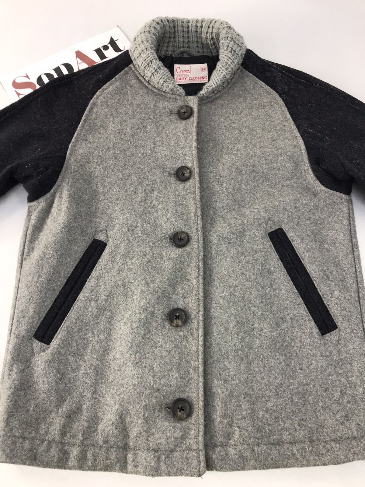 Japanese Brand × Vintage Vintage Coen Daily Clothing Button Up Jacket Style Size M / US 6-8 / IT 42-44 - 3 Thumbnail