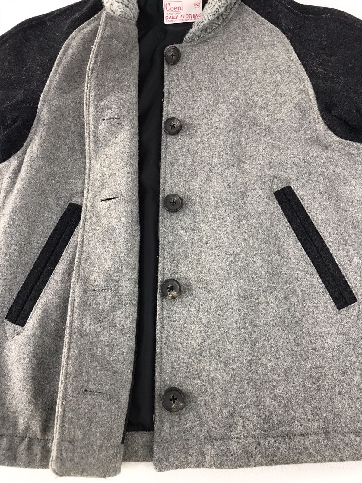 Japanese Brand × Vintage Vintage Coen Daily Clothing Button Up Jacket Style Size M / US 6-8 / IT 42-44 - 4 Thumbnail