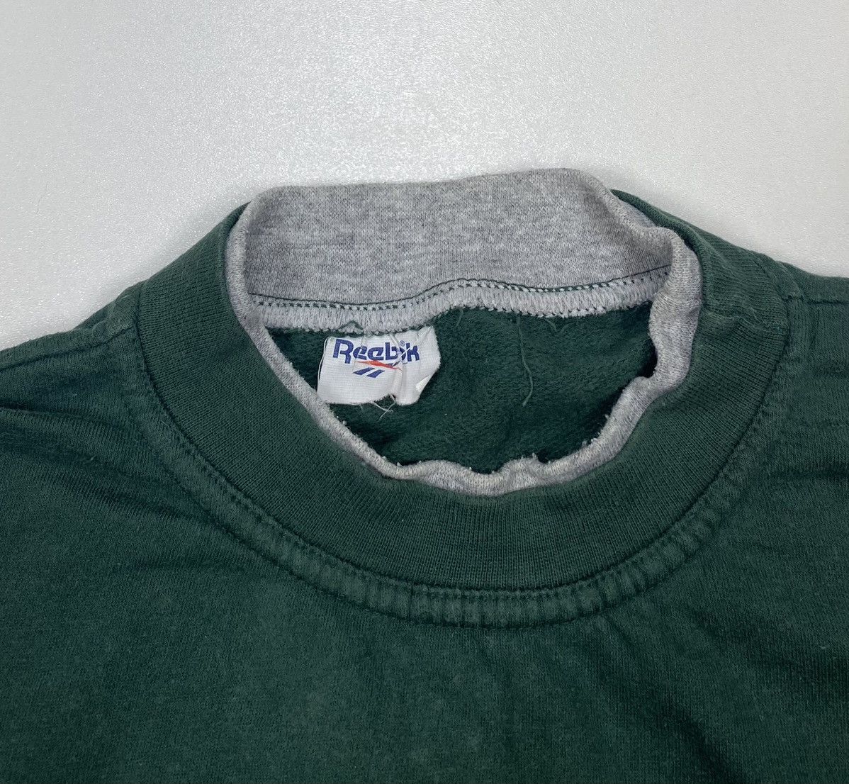 Reebok Vintage 80/90’s Reebok Sweatshirt Spell Out Logo Size M Size US M / EU 48-50 / 2 - 6 Thumbnail