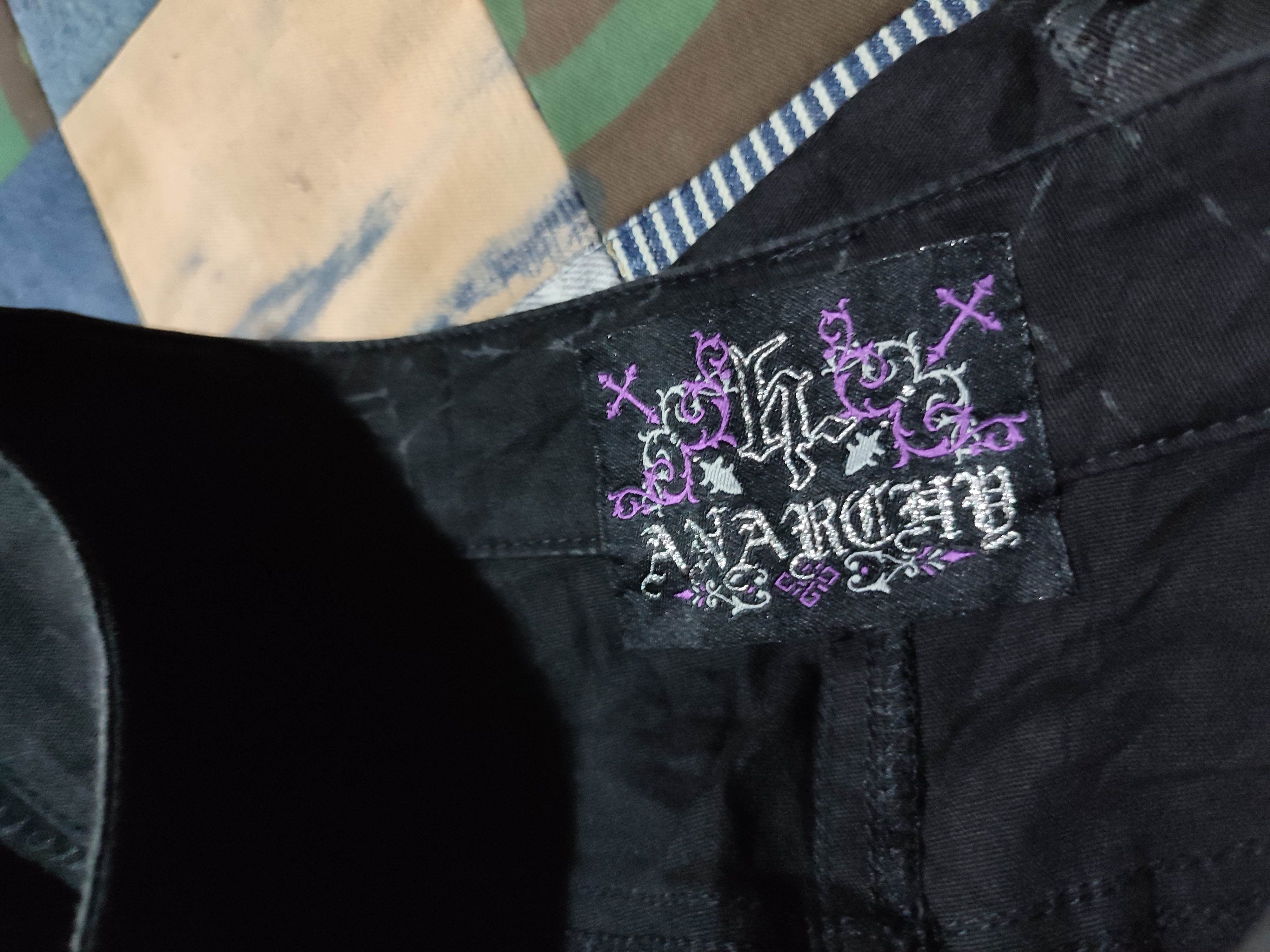 Japanese Brand 🔥H Anarchy Naoto Punk Bondage Detachable feet Pants Size US 29 - 11 Thumbnail