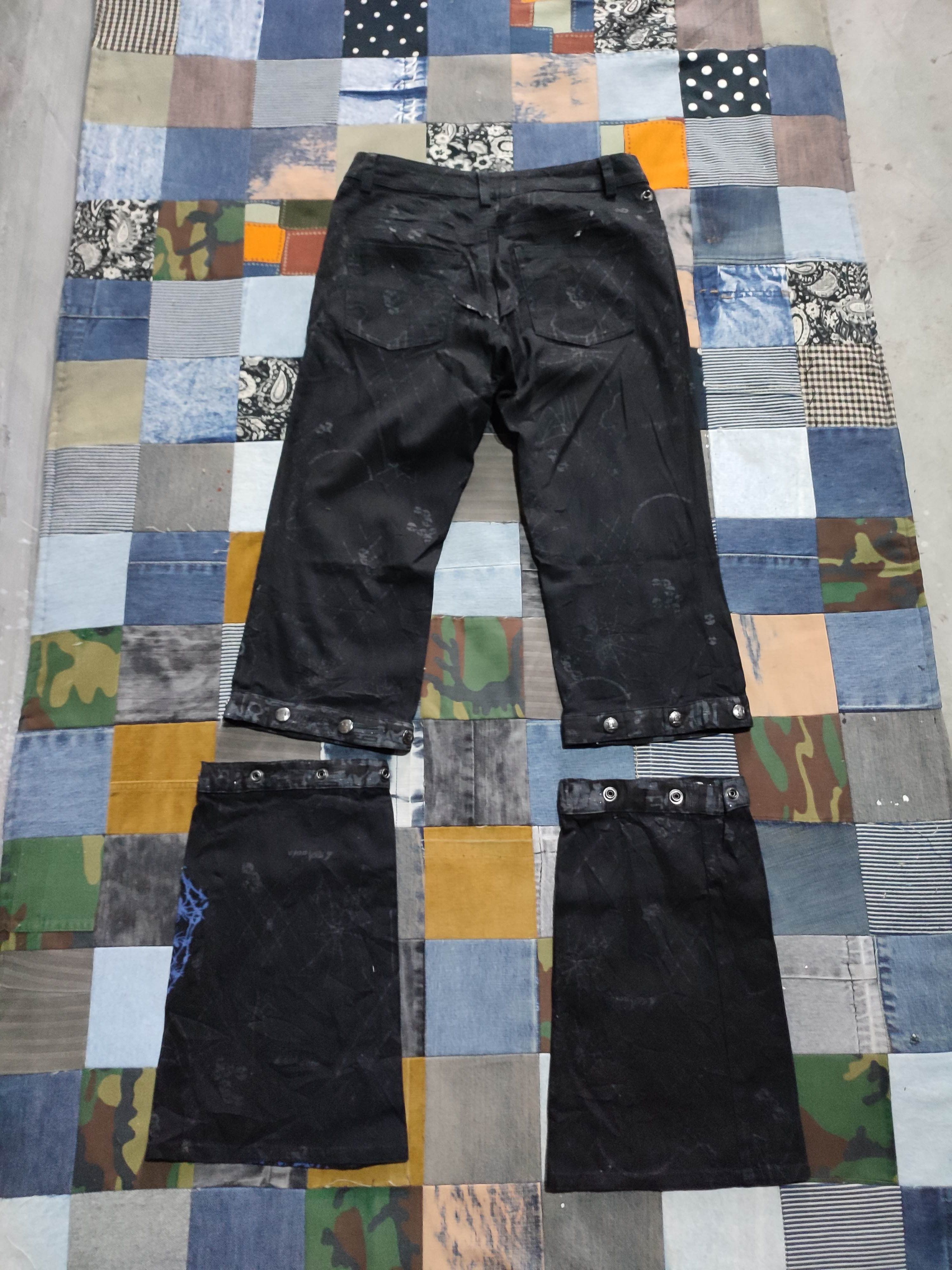Japanese Brand 🔥H Anarchy Naoto Punk Bondage Detachable feet Pants Size US 29 - 7 Thumbnail